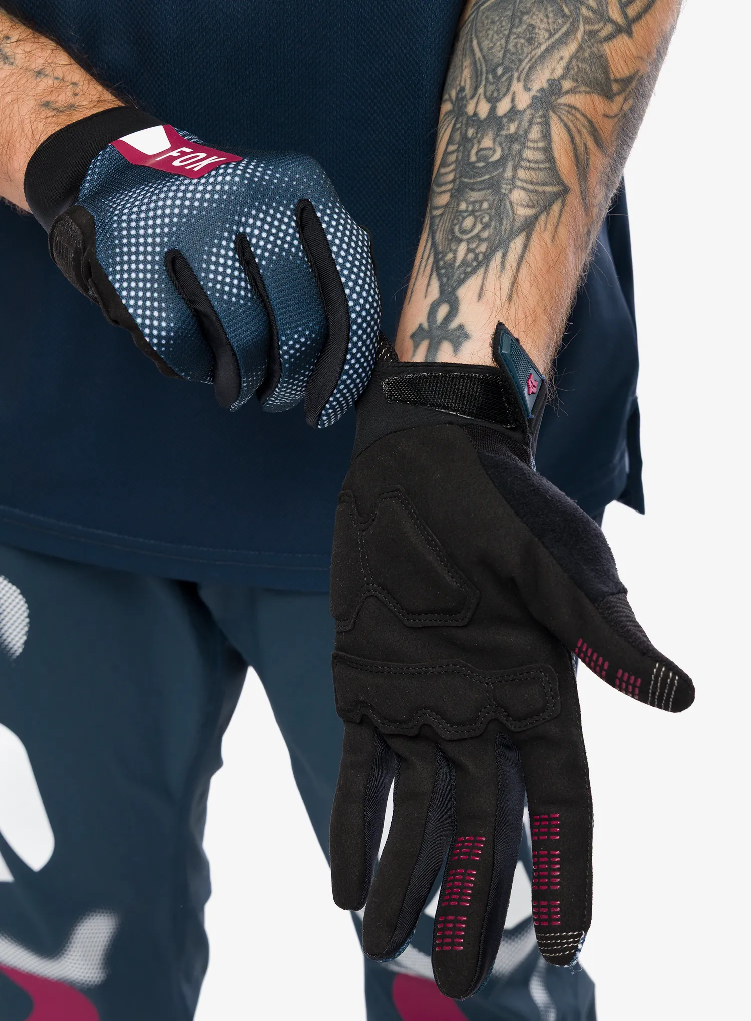Mountainbike Handschuhe Fox Ranger Glove Gel Tactile - white