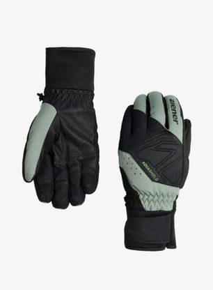 Skihandschuhe Ziener Gatis AS - green mud