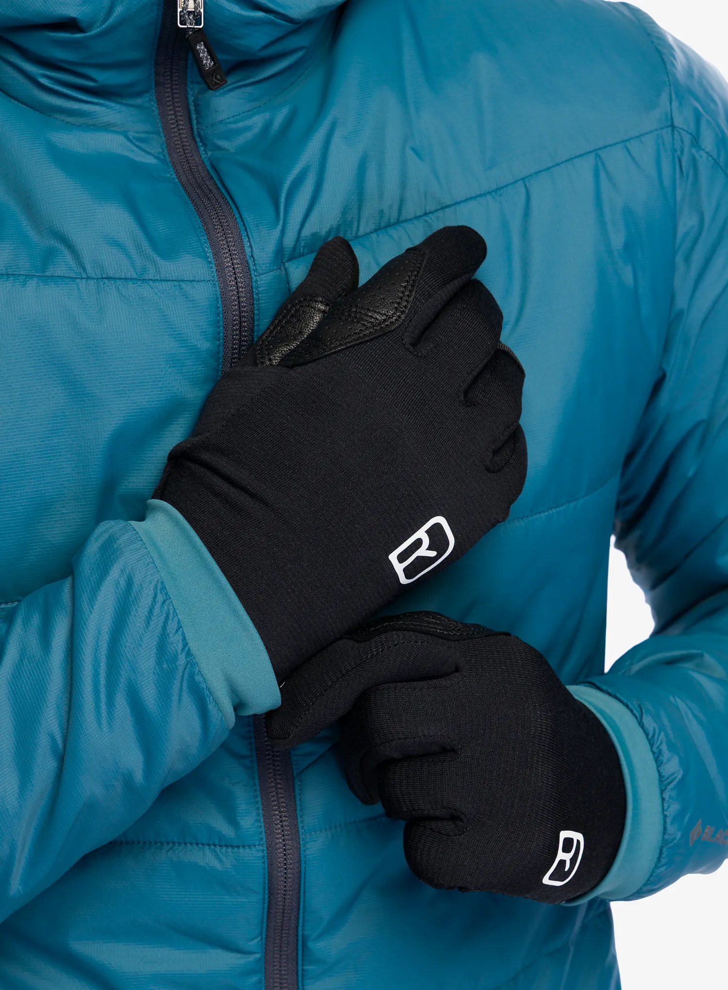 Handschuhe Ortovox Fleece Light Glove - black raven