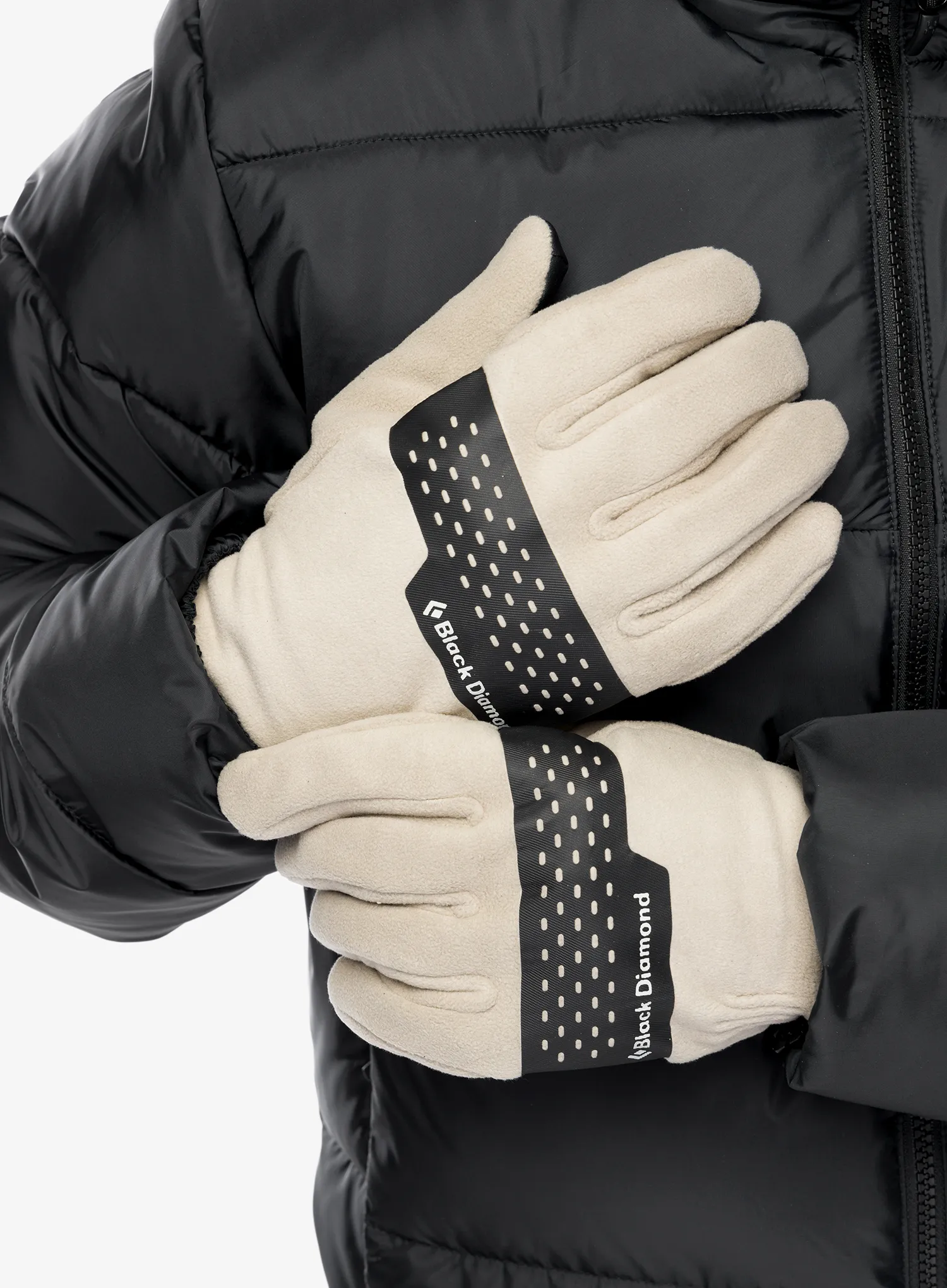 Fleecehandschuhe Black Diamond Alpine Fleece Gloves - moonstone