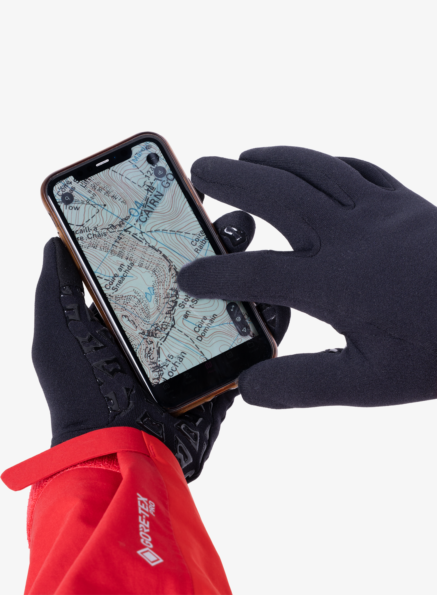 Fleecehandschuhe Mountain Equipment Touch Screen Grip Glove - black