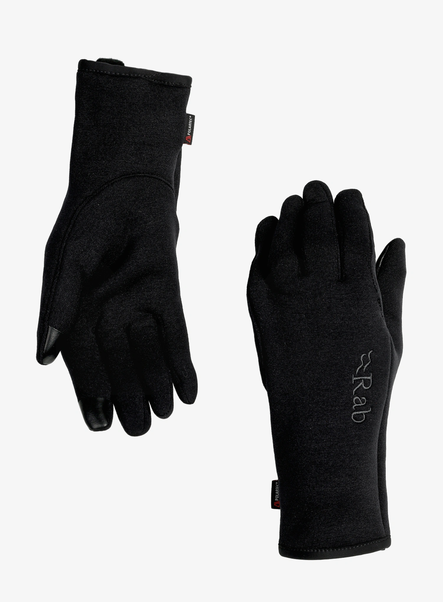 Fleecehandschuhe Rab Power Stretch Contact Glove - black/black
