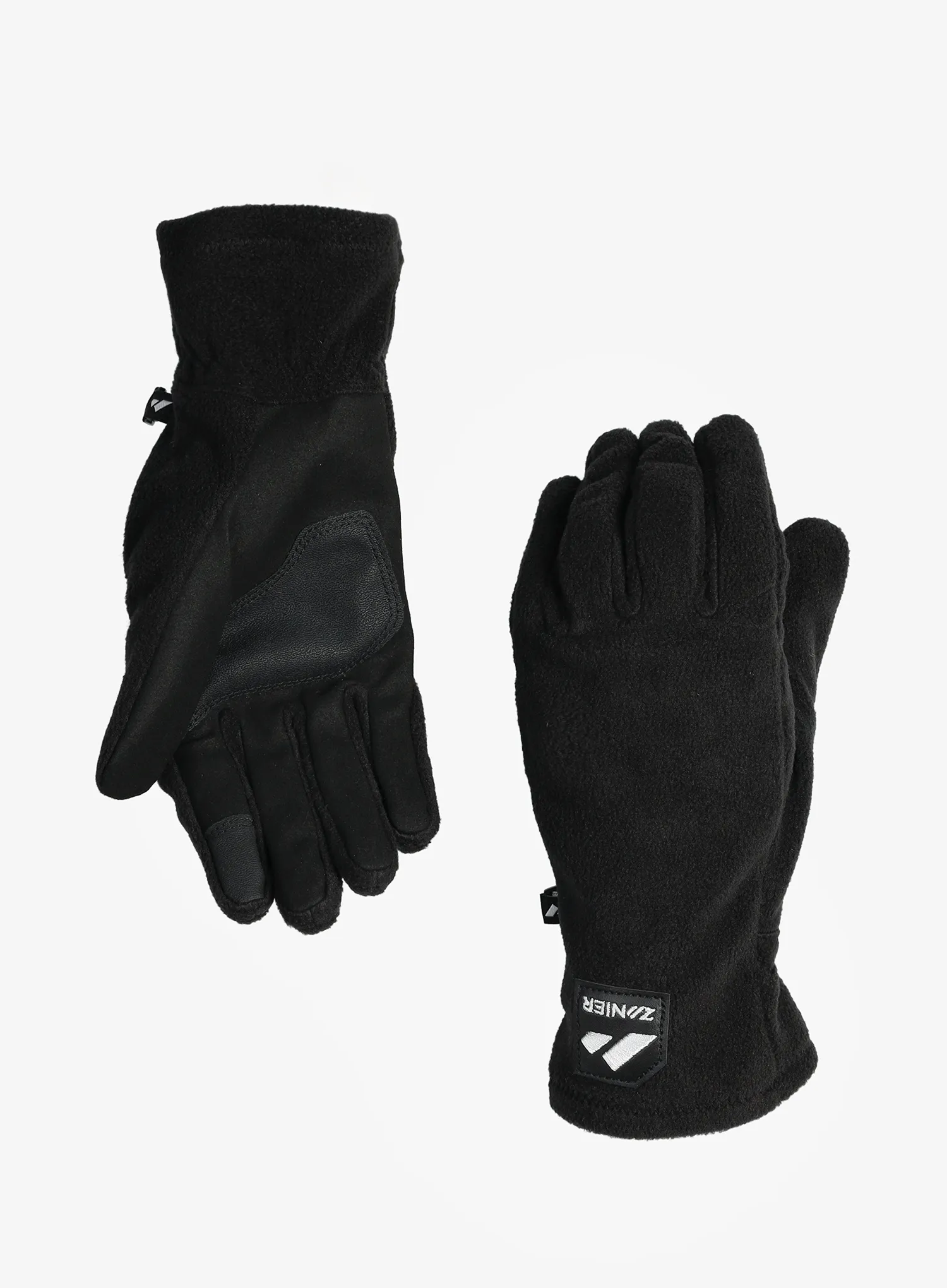 Fleecehandschuhe Zanier Trail - black