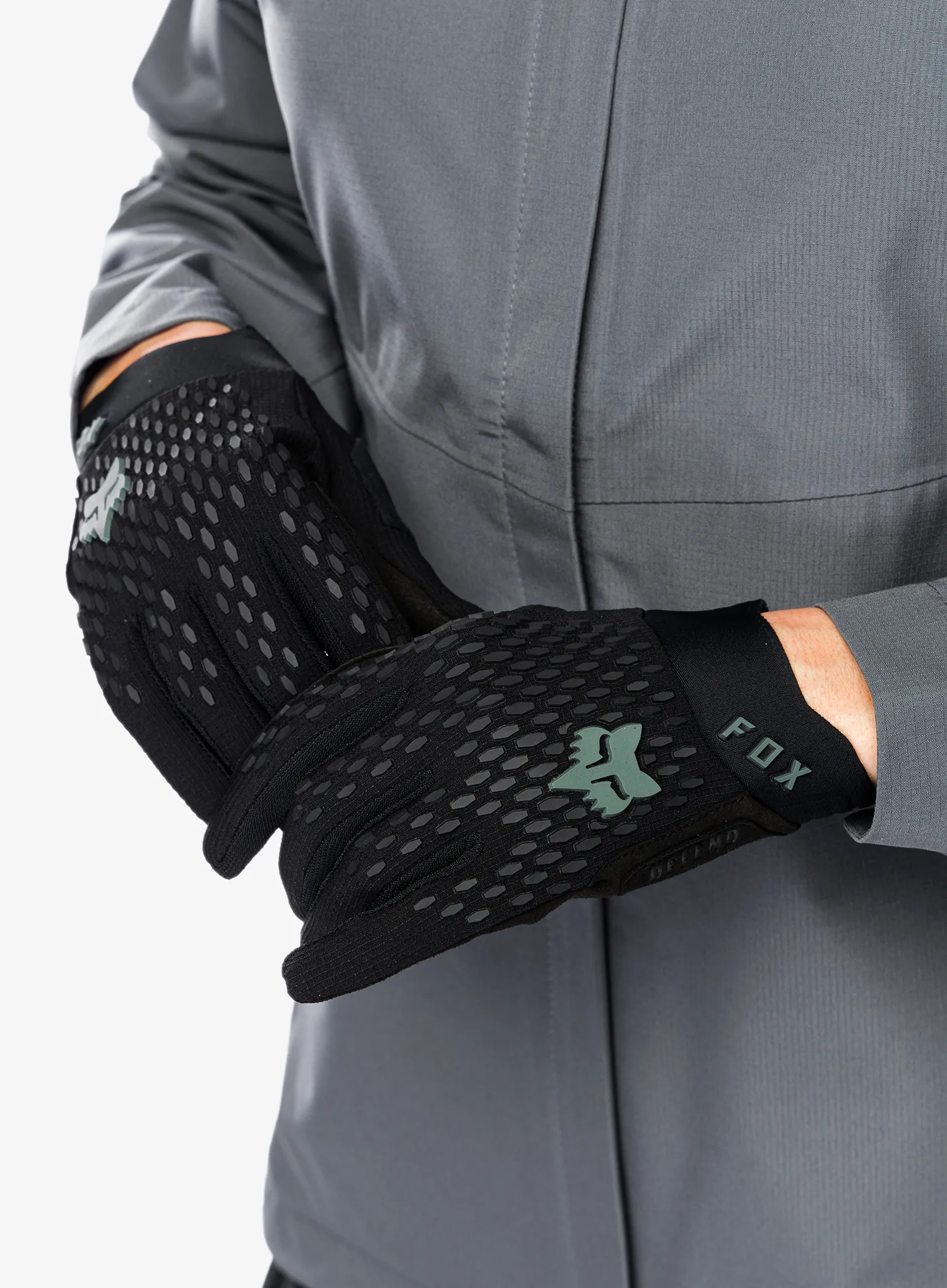 Radhandschuhe Damen Fox Defend Glove - black/black