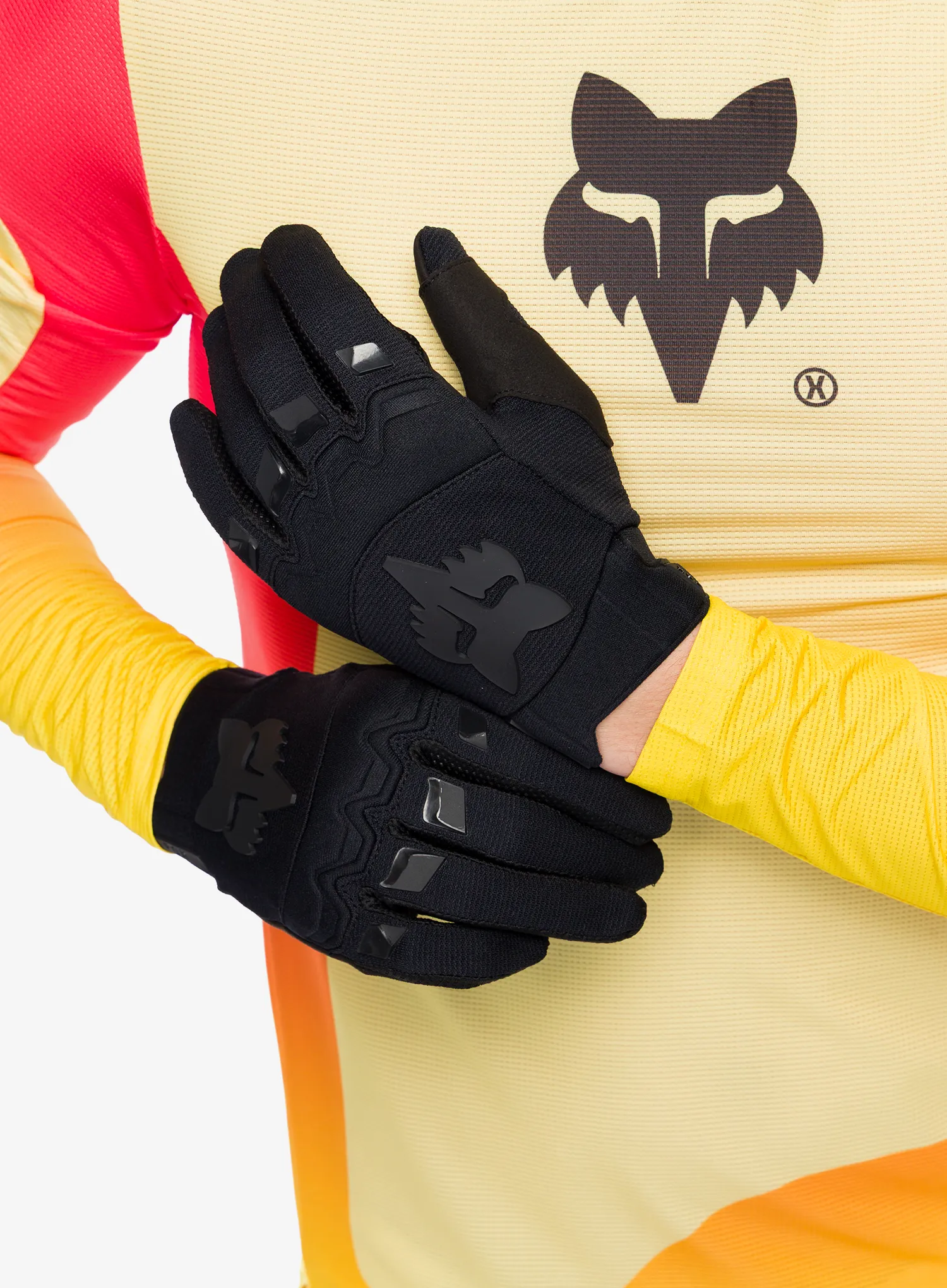 Fahrradhandschuhe Fox Dirtpaw Glove - black/black