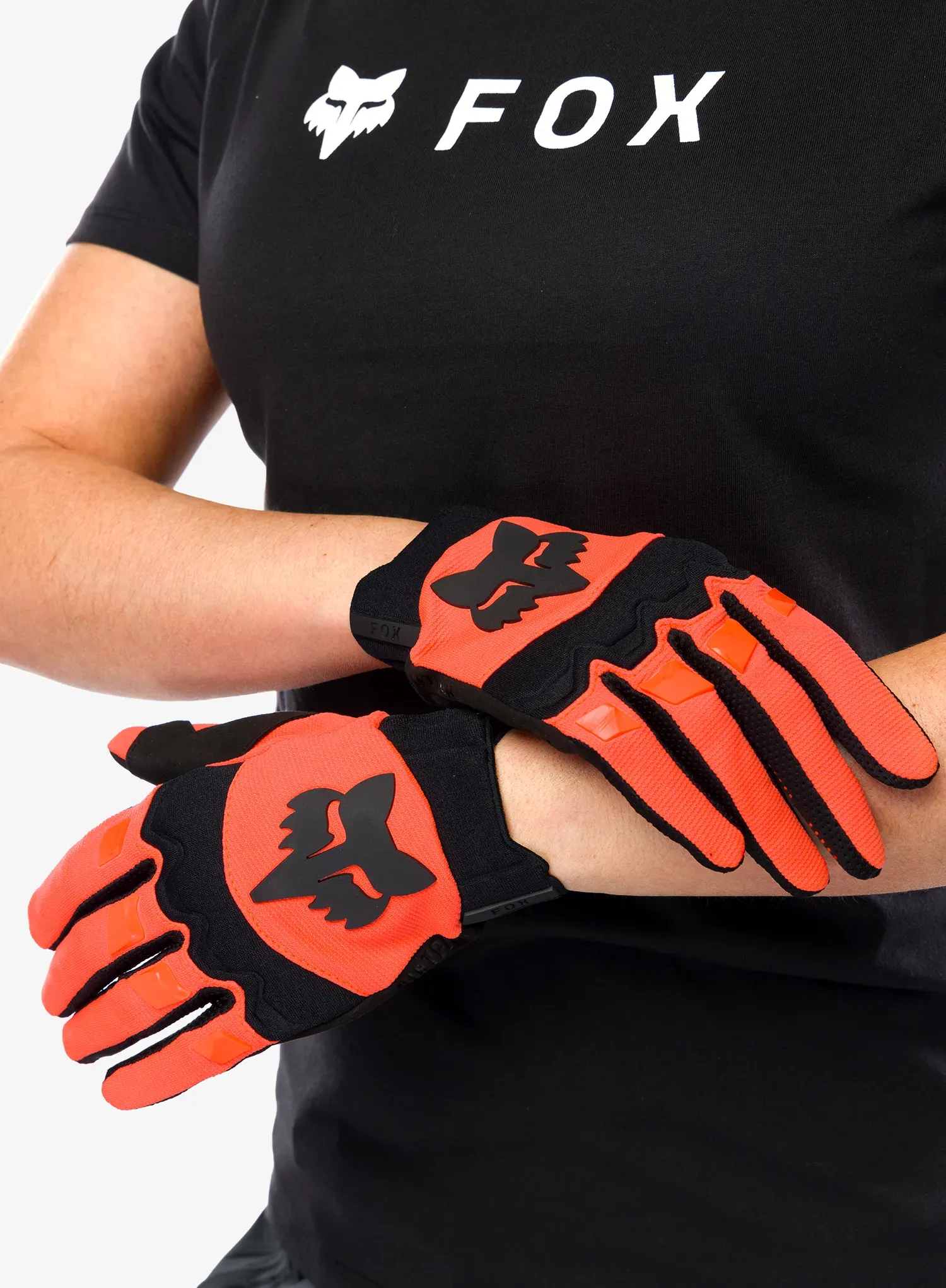 Fahrradhandschuhe Fox Dirtpaw Glove - fluo orange