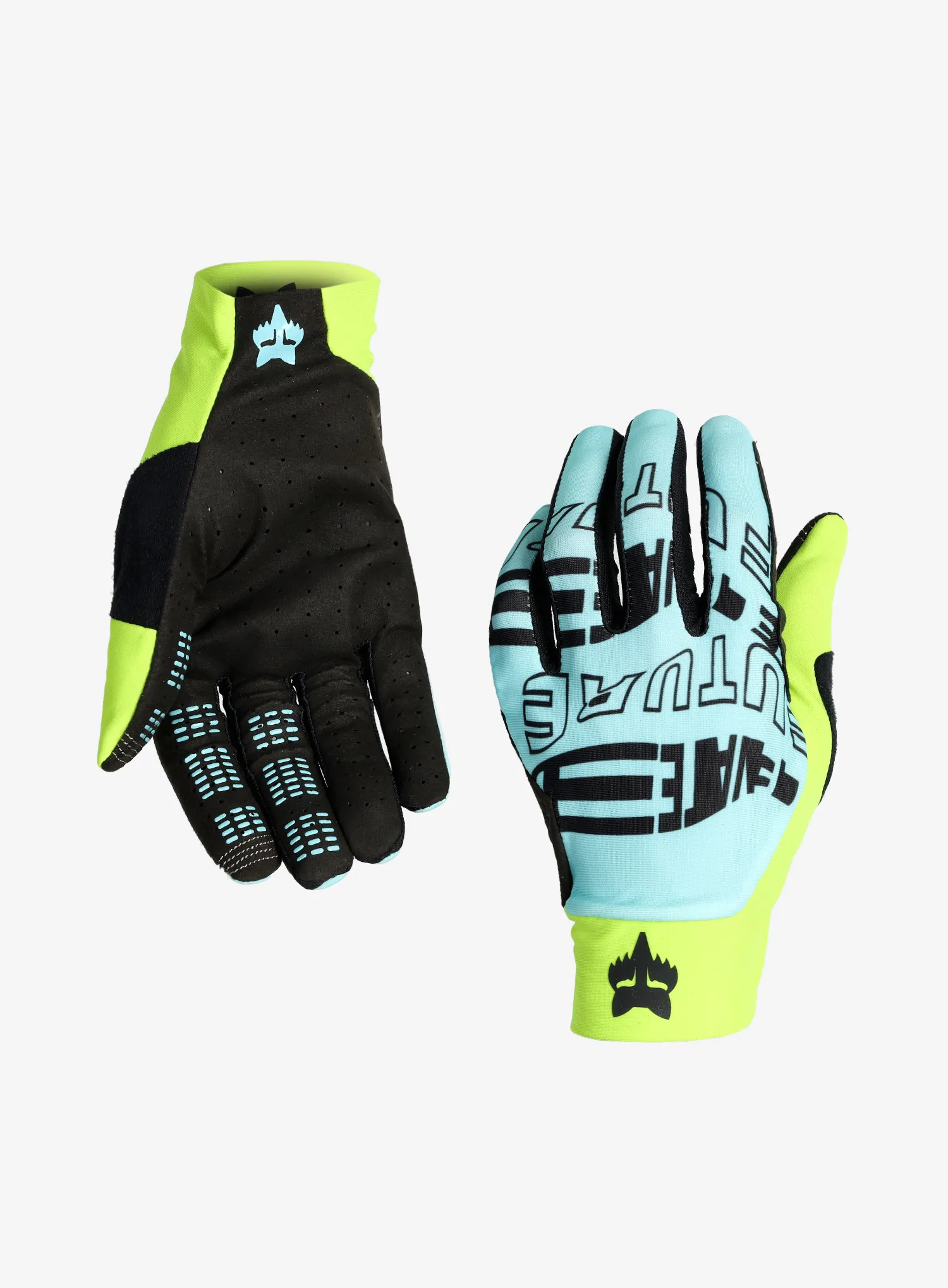 Fahrradhandschuhe Fox Flexair Glove Elevated - light blue | 8a.de