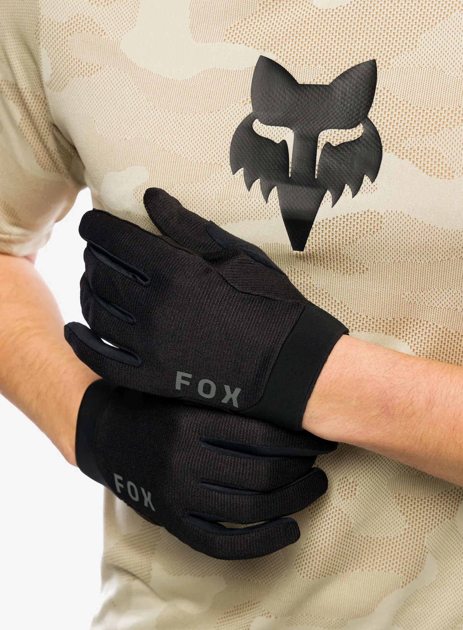 Fahrradhandschuhe Fox Ranger Glove Gel - black