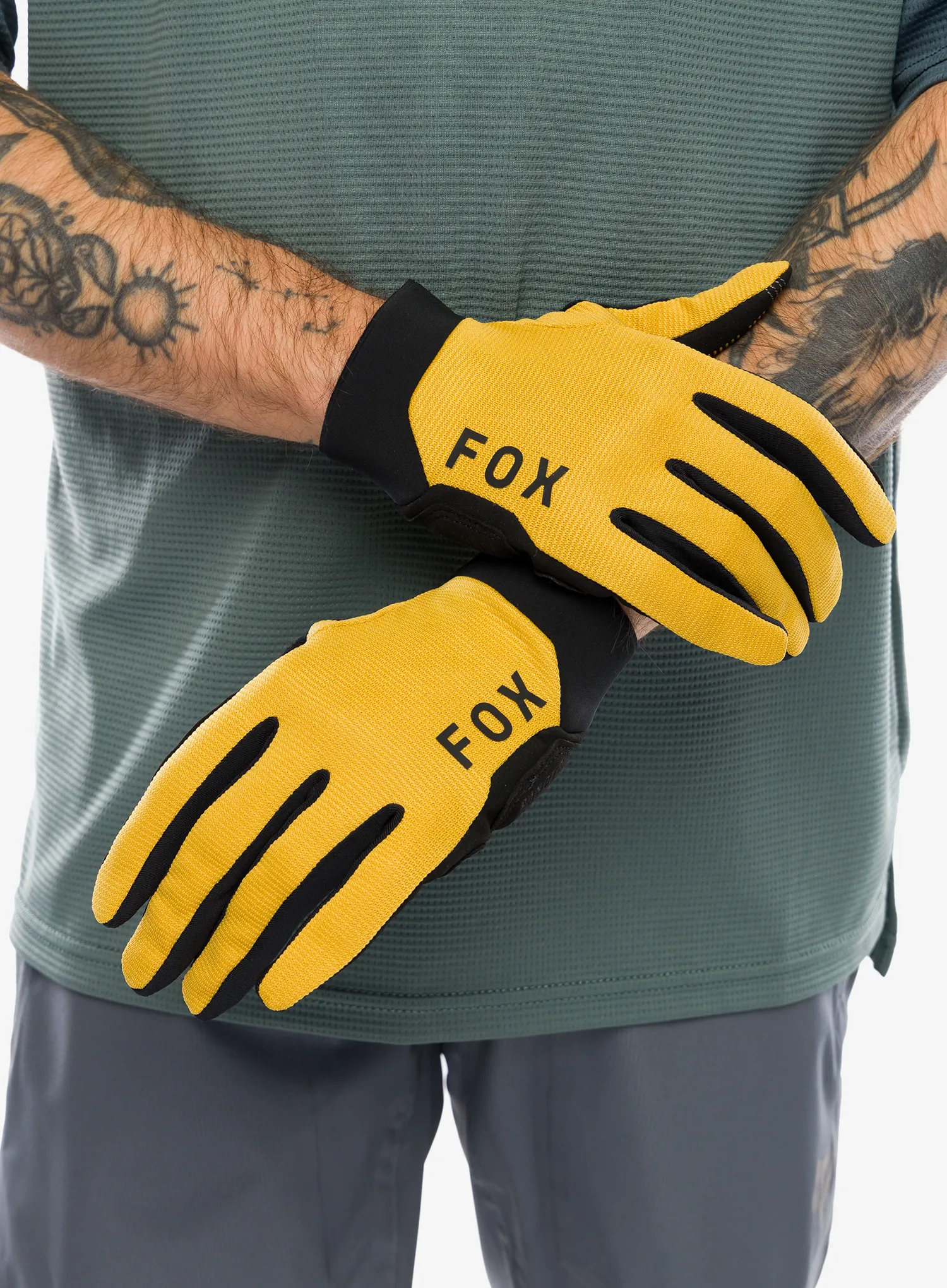 Fahrradhandschuhe Fox Ranger Glove Gel - bronze