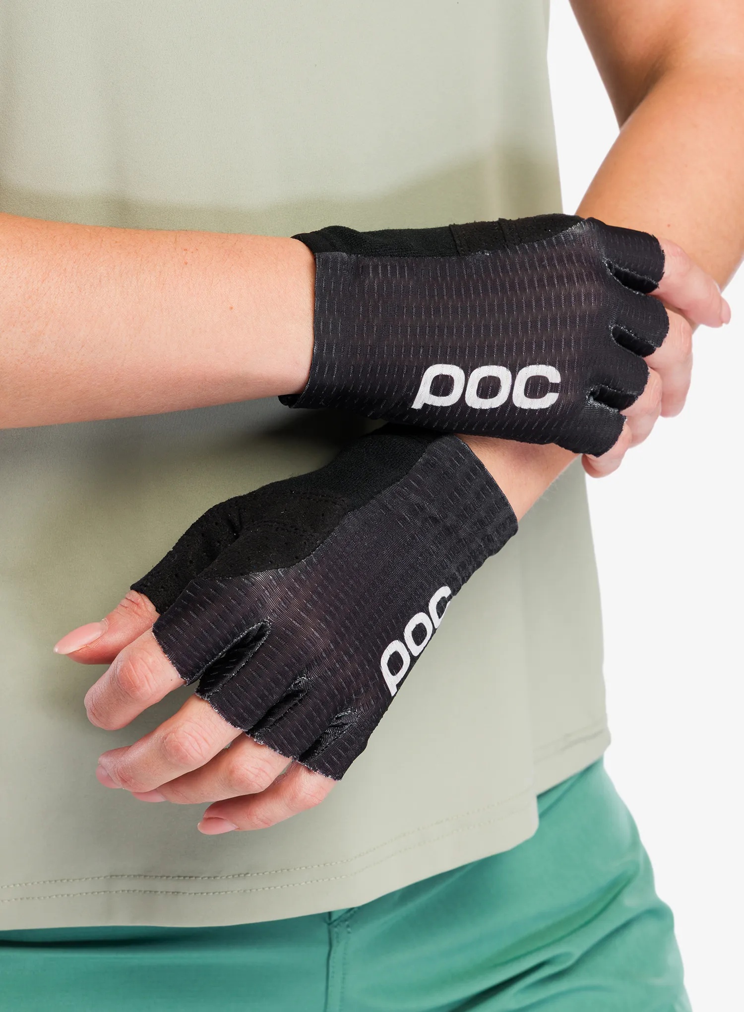 Fahrradhandschuhe POC Agile Short Glove - uranium black