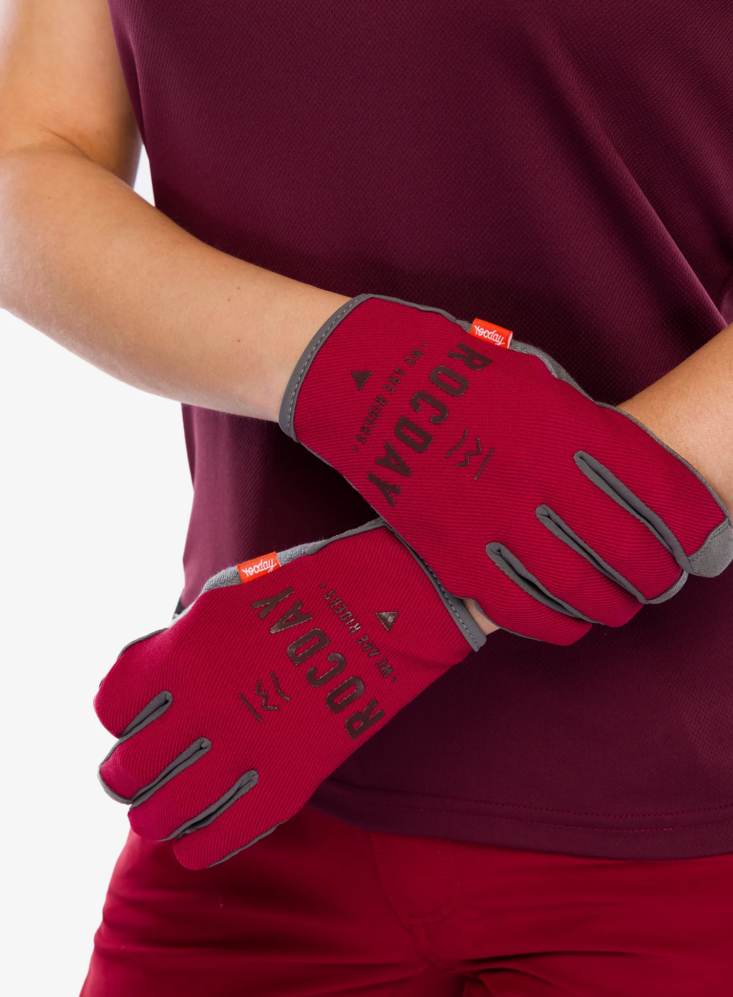 Fahrradhandschuhe Rocday Element - red