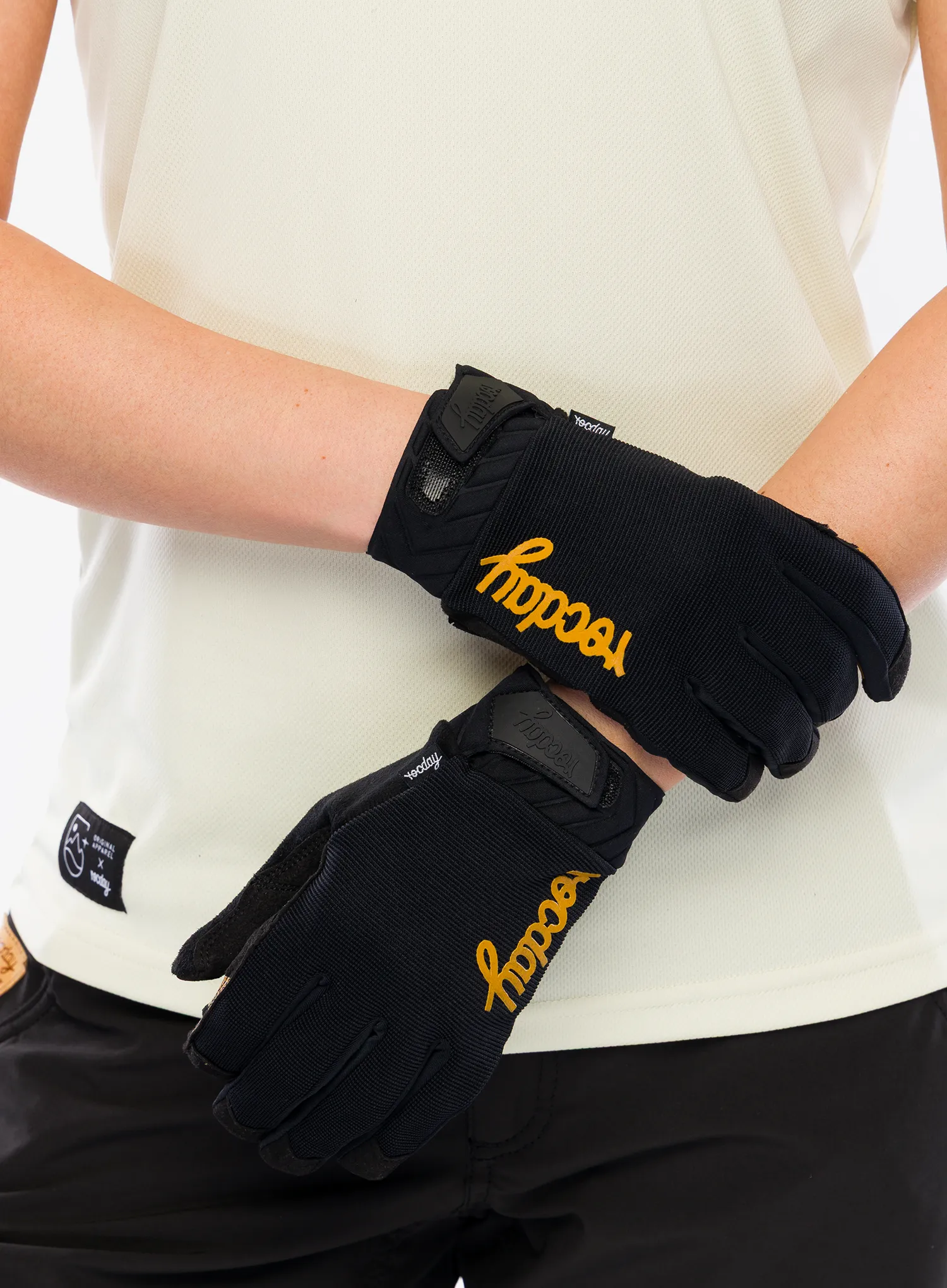 Fahrradhandschuhe Rocday Evo Race - black/yellow