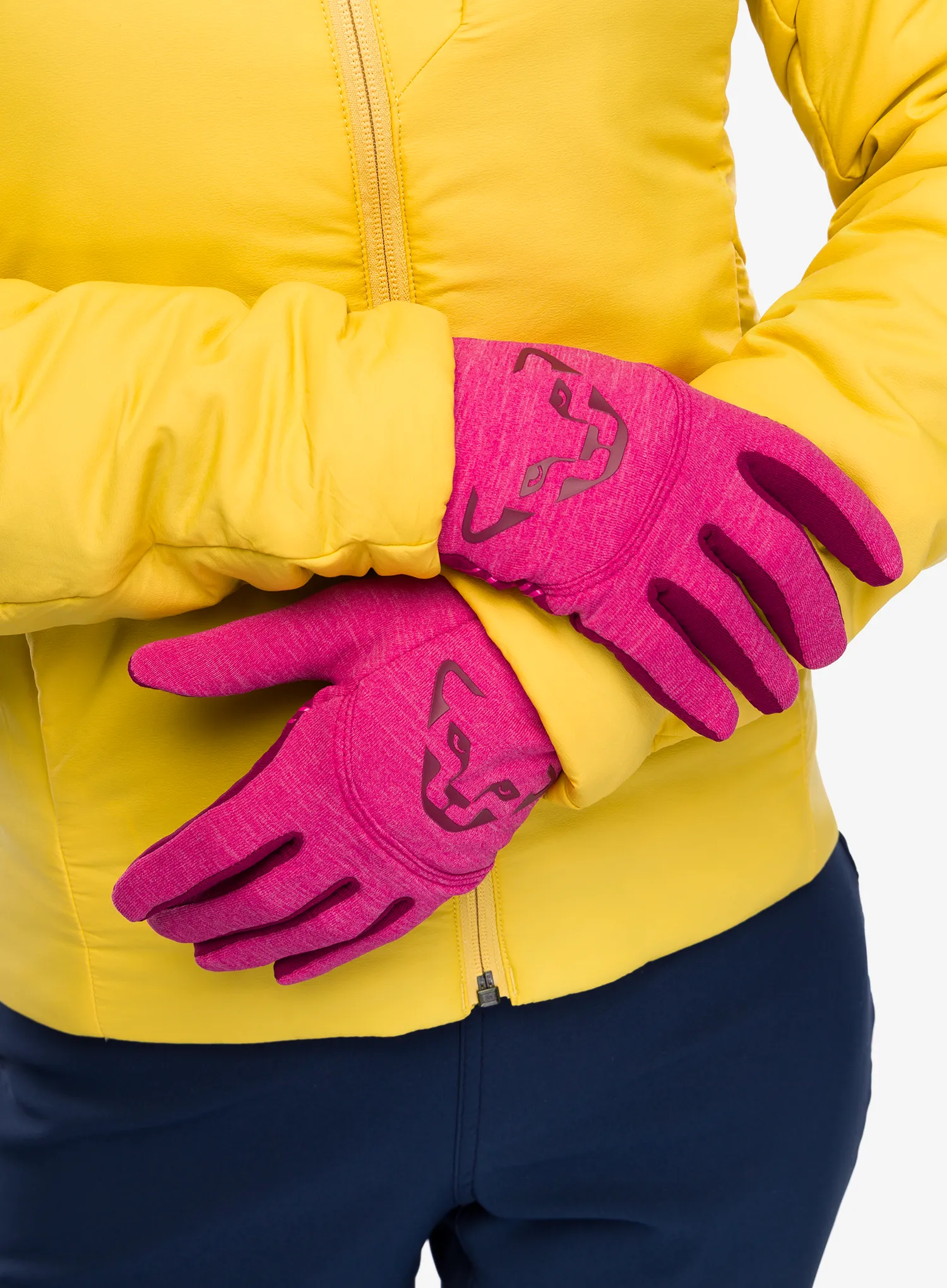 Skitourenhandschuhe Dynafit Upcycled Thermal Gloves - flamingo