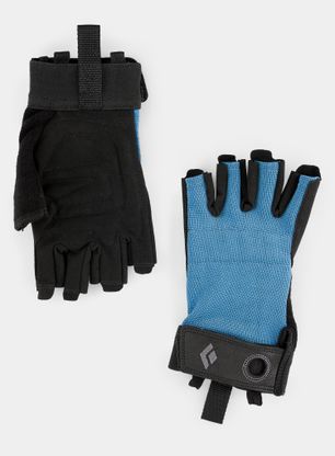 Klettersteig-Handschuhe Black Diamond Crag Half-Finger Gloves - astral blue