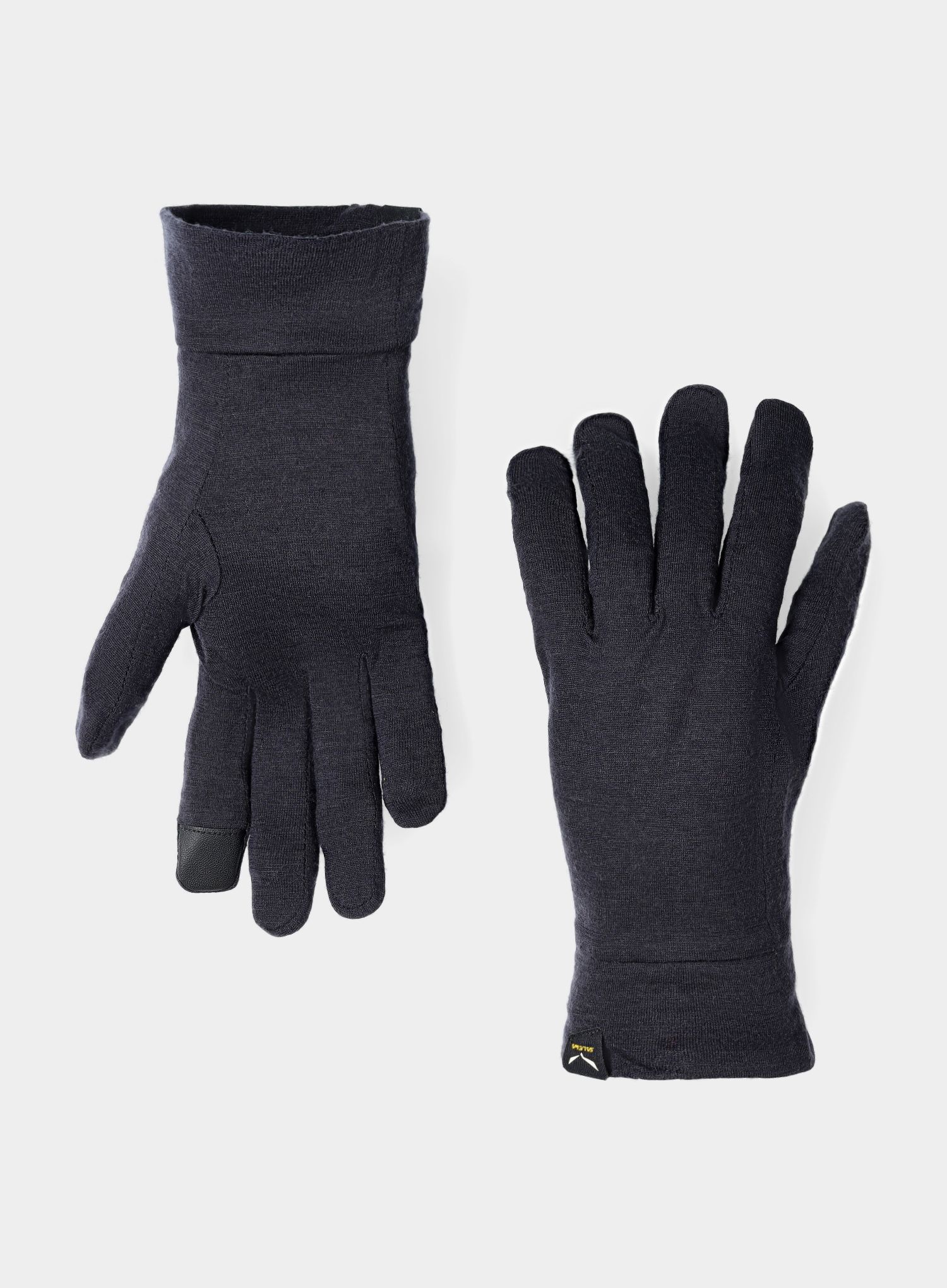 Wollhandschuhe Salewa Cristallo Liner Gloves - black out