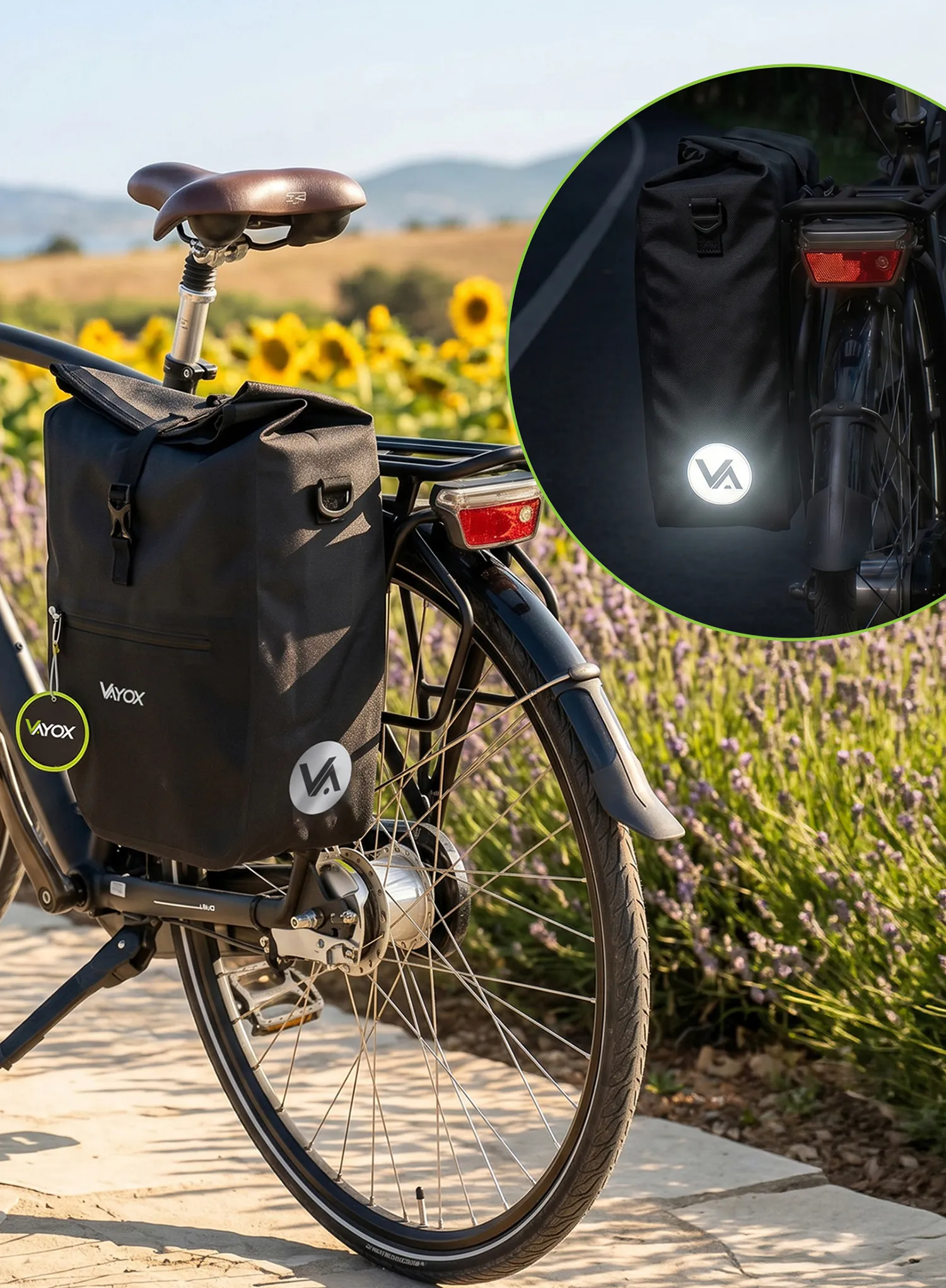 Gepäckträgertasche Vayox VA0445B