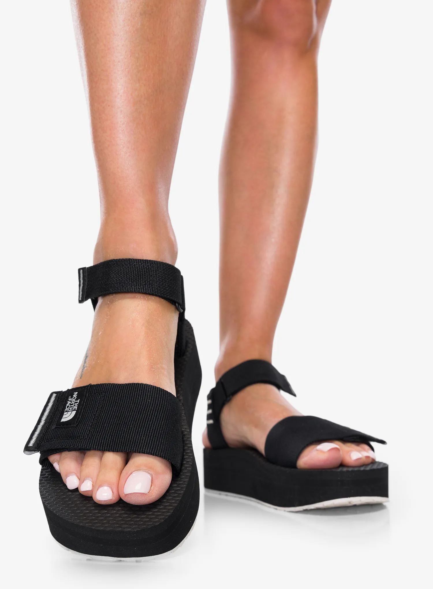Sandalen Damen The North Face Skeena Platform - tnf black/white dune