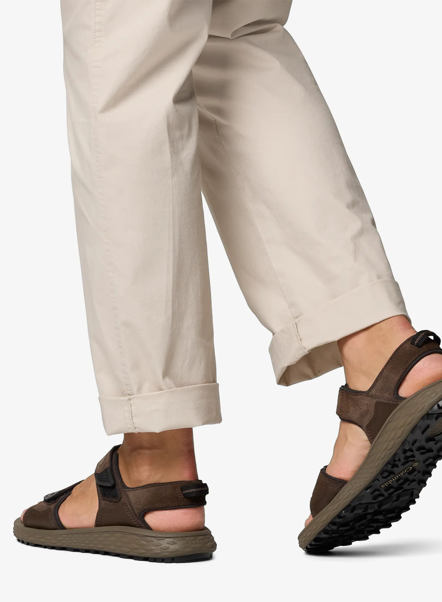 Sandalen Herren Columbia Konos Hiker 2-Strap - cordovan/black