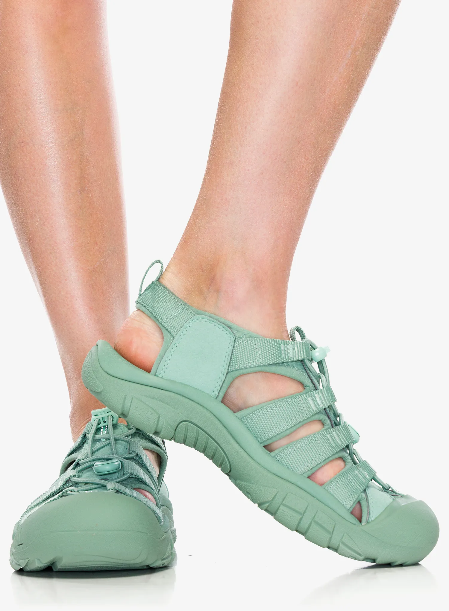 Trekkingsandalen Damen Keen Newport H2 - monochrome/granite green