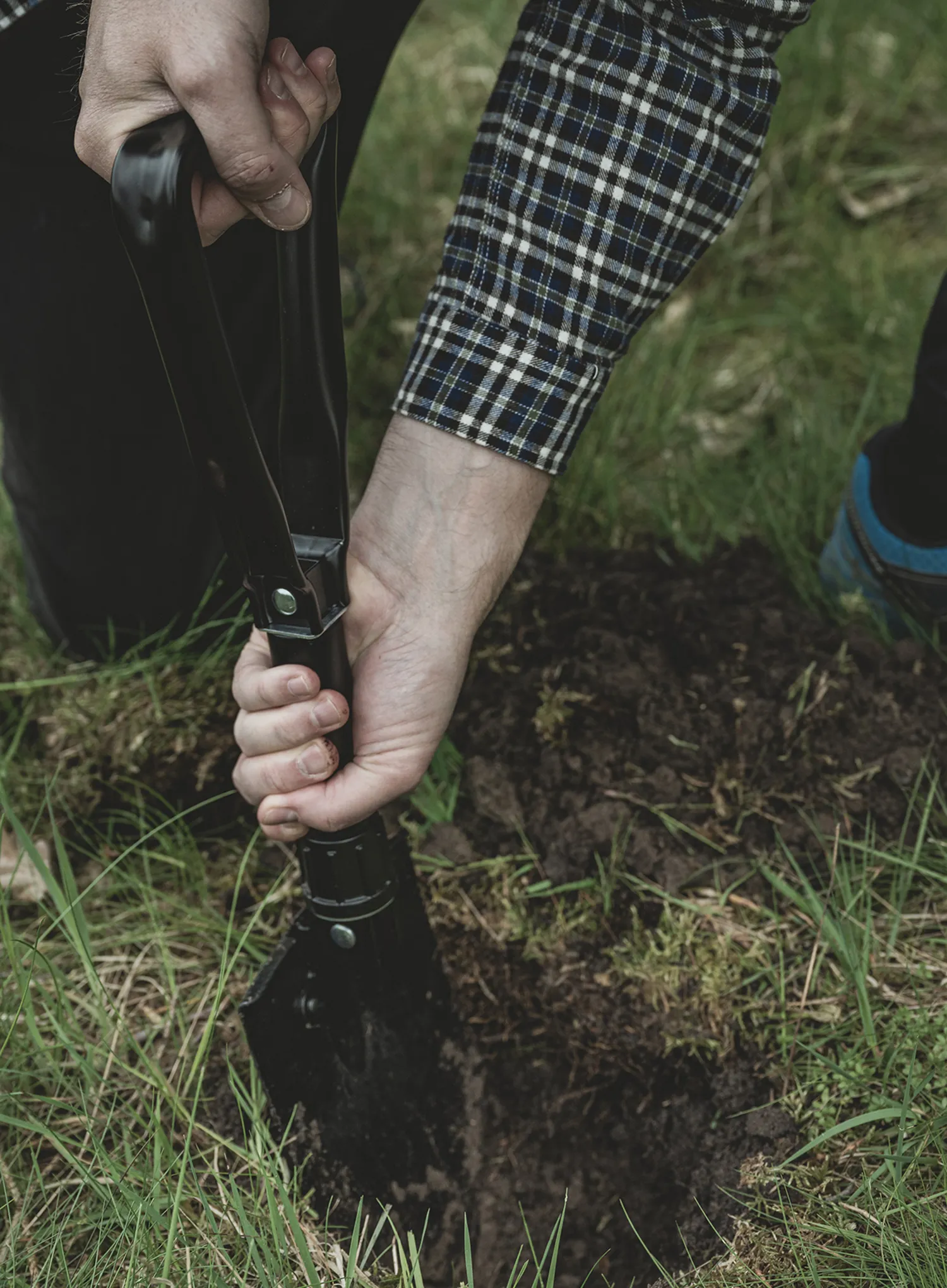 Feldspaten Easy Camp Folding Shovel