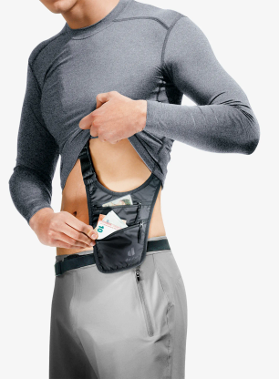 Brustbeutel Deuter Security Holster - black/black