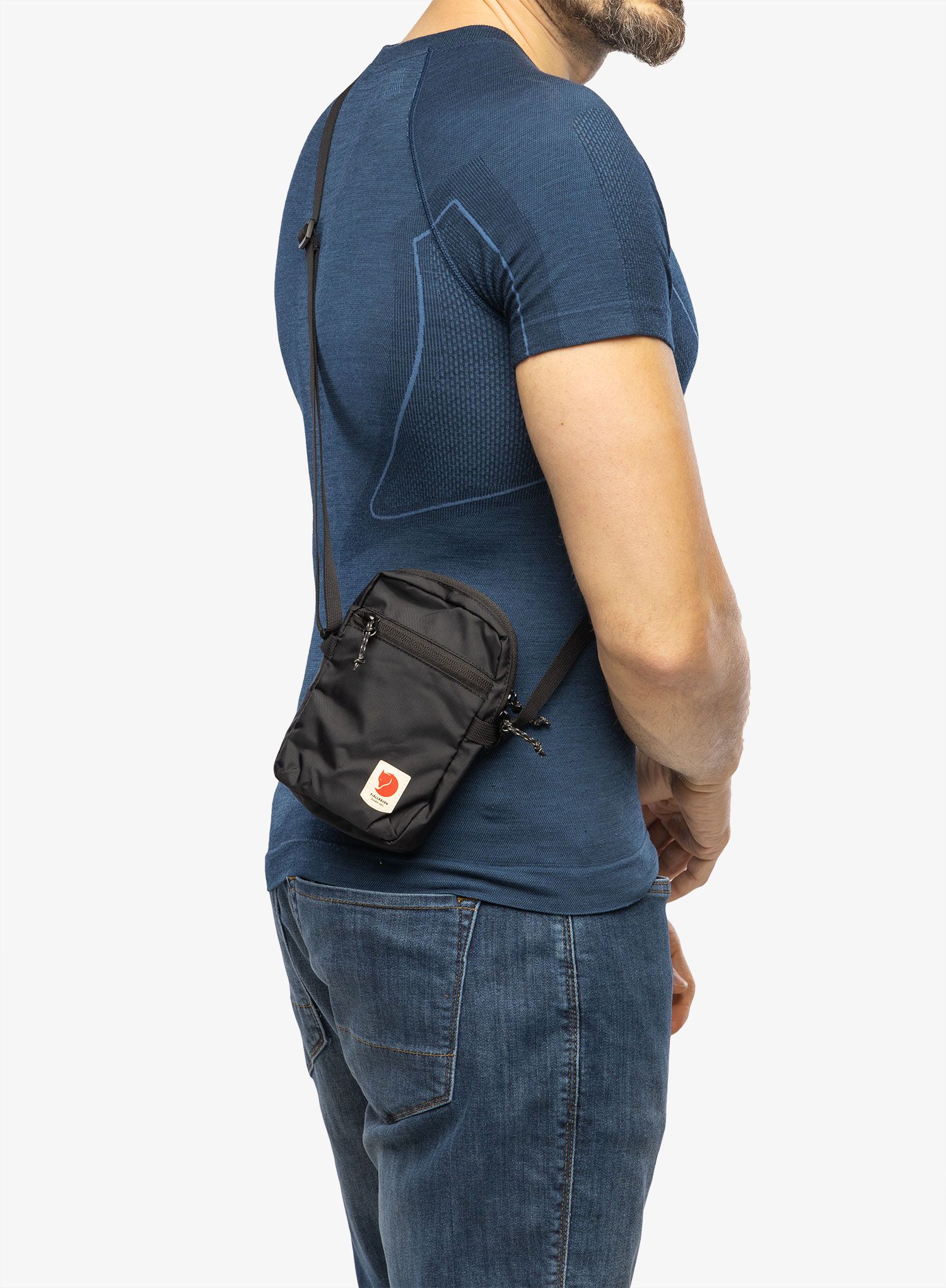 Brustbeutel Fjallraven High Coast Pocket - black