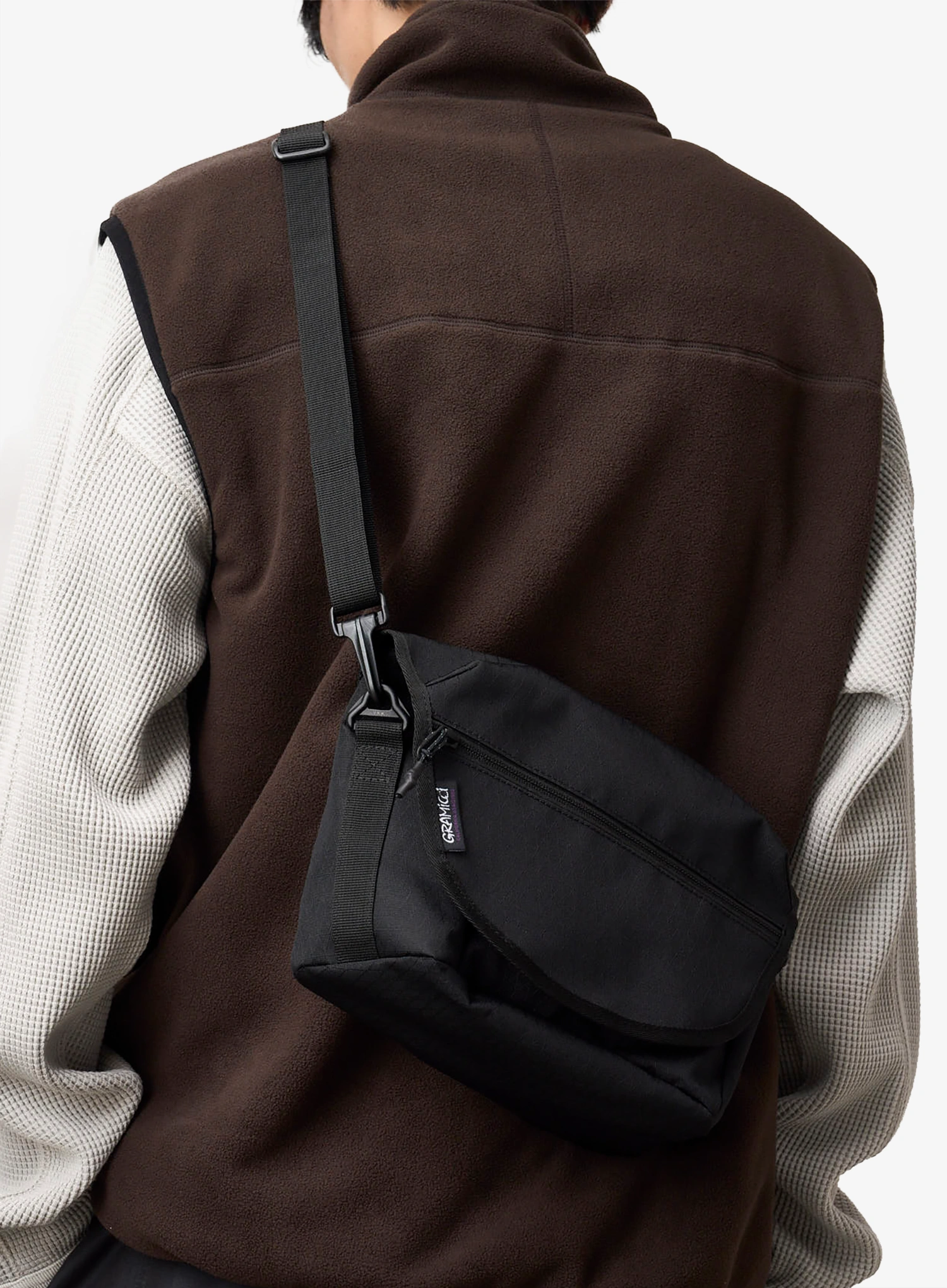Brustbeutel Gramicci Multi Side Bag - black