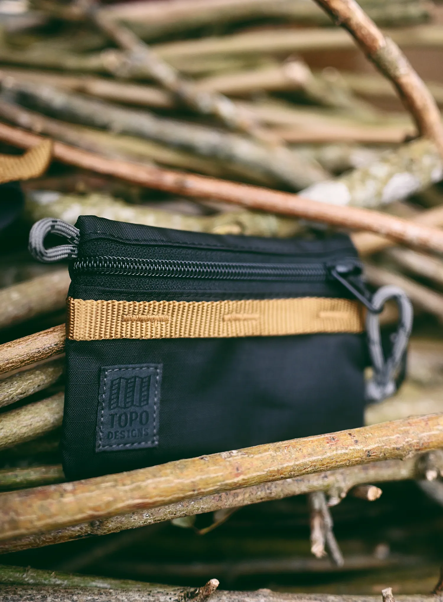 Brustbeutel Topo Designs Mountain Accessory Bag - black/neutral