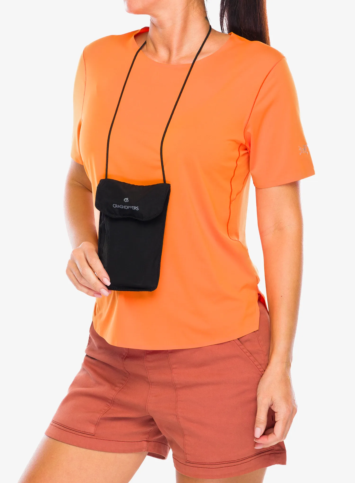 Brustbeutel Craghoppers Neck Pouch - black