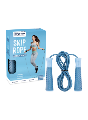 Springseil Spokey Candy Rope - blue