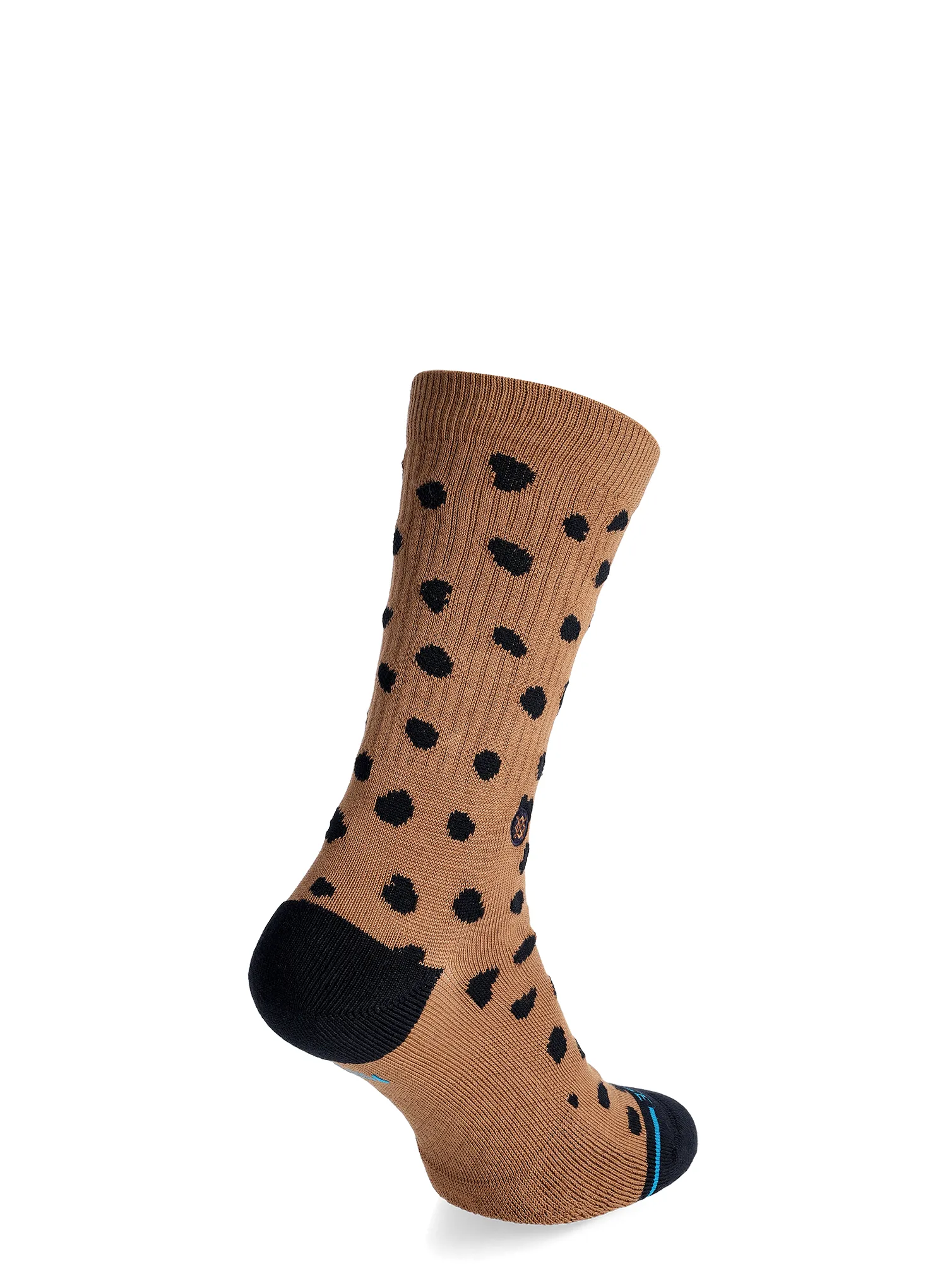 Socken Damen Stance Leopard Crew - brown