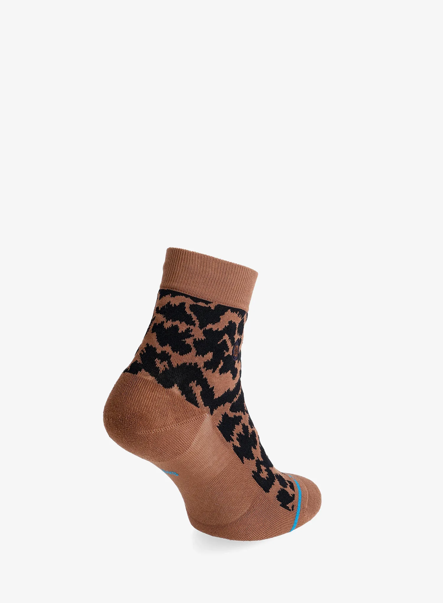 Socken Damen Stance Love Leopard Lowrider - brown