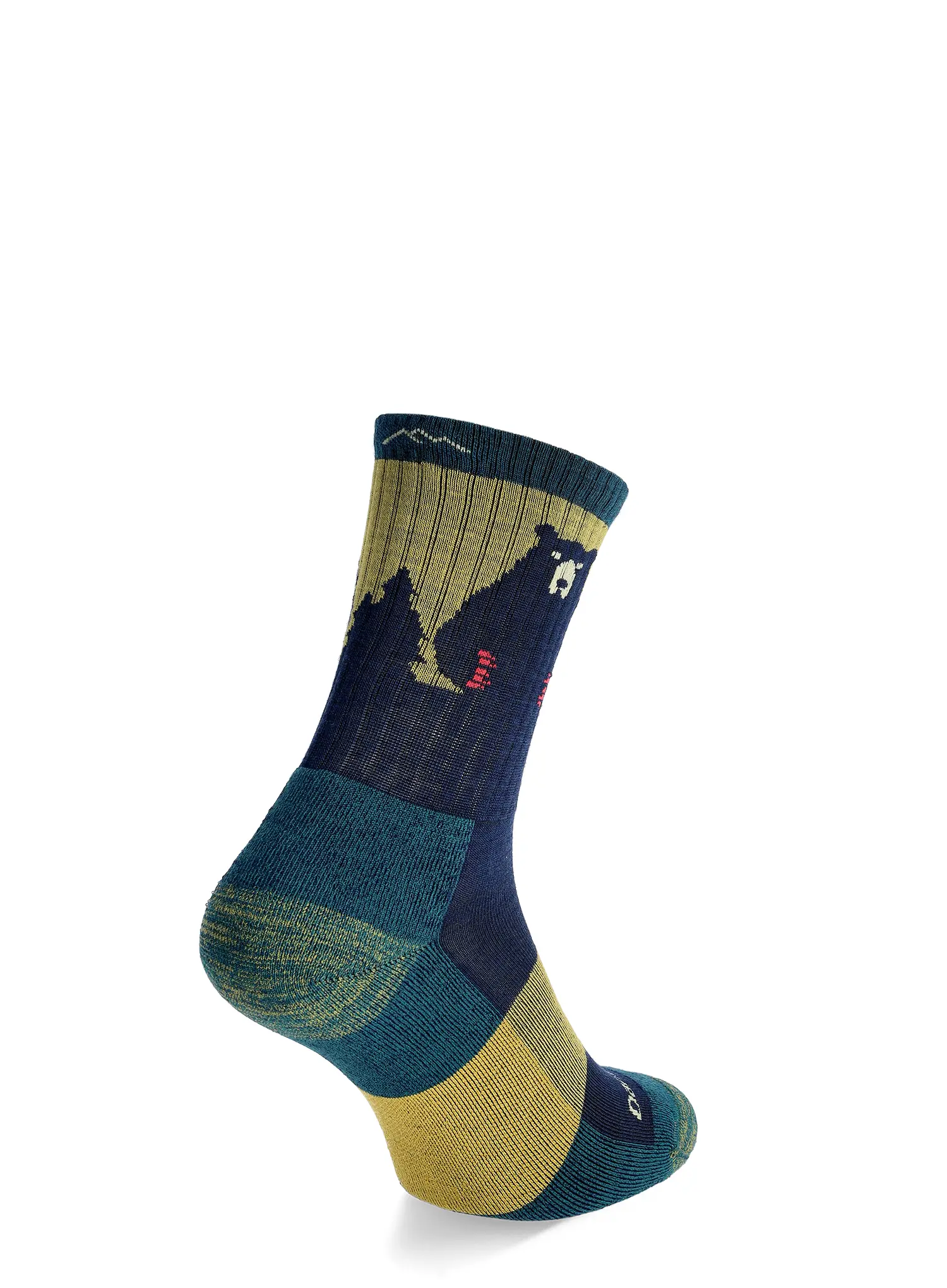 Trekkingsocken Damen Darn Tough Bear Town Micro Crew Lightweight - dark teal