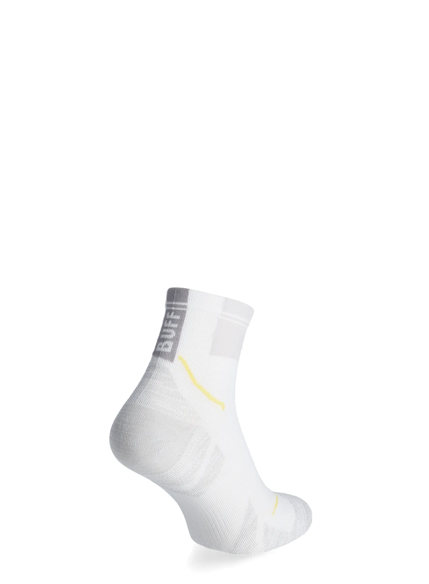 Laufsocken Herren Buff Coolnet Quarter Sock CQ - white