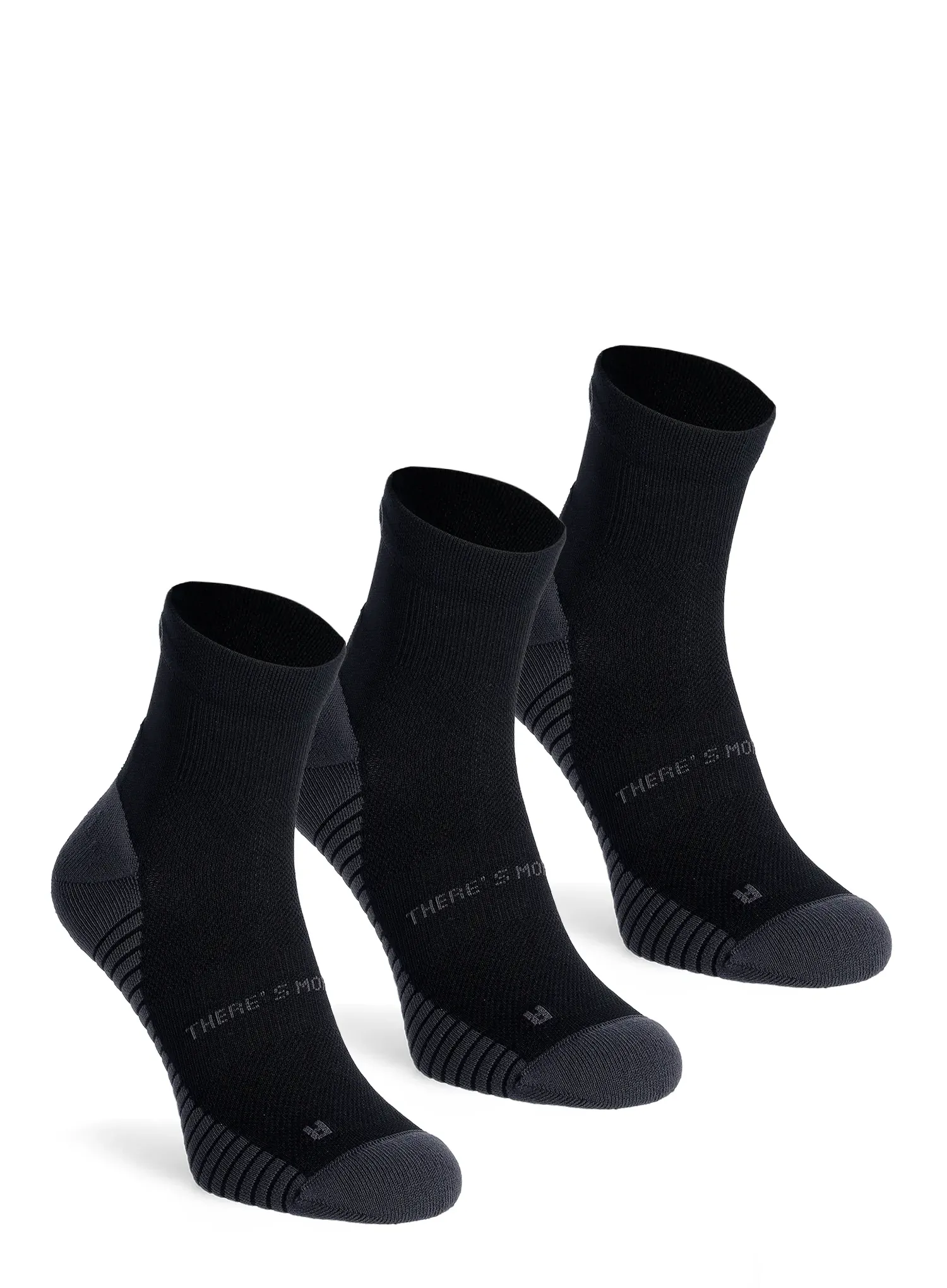 Laufsocken Herren Odlo Performance Run Quarter Socks - black