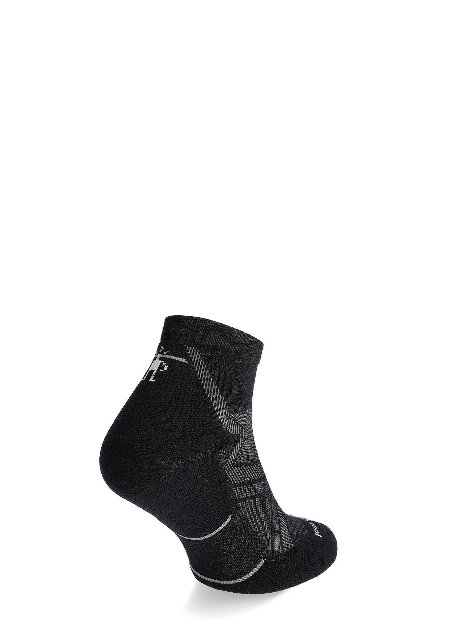 Laufsocken Herren Smartwool Run Targeted Cushion Ankle Socks - black