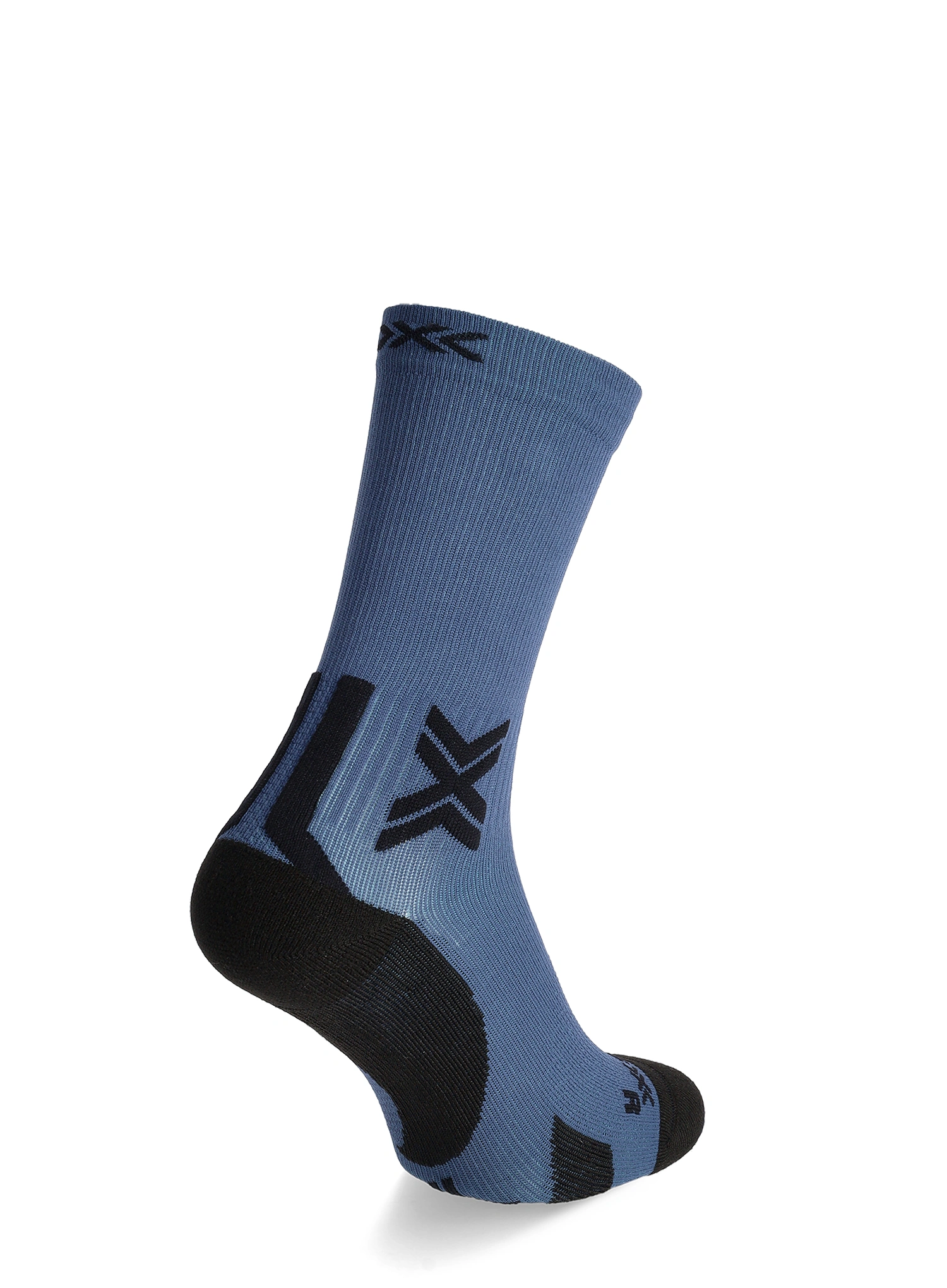 Laufsocken Herren X-Socks Run Discover Crew - marine/x black
