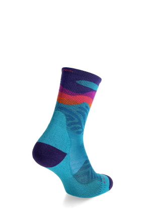 Laufsocken Damen Darn Tough Mirnavated Micro Crew Ultra-Lightweight - cascade