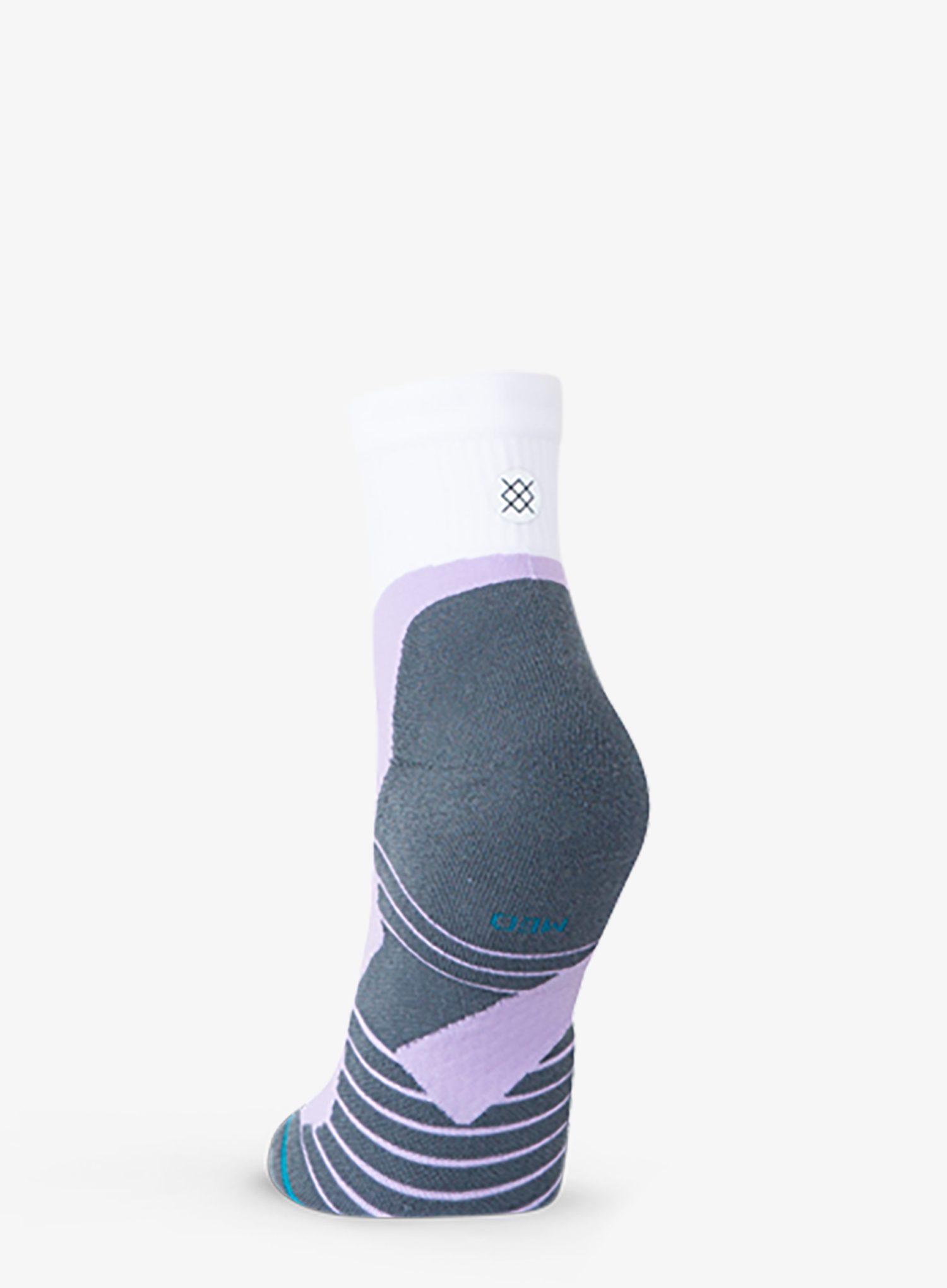 Laufsocken Damen Stance Pace Light Quarter - lavender