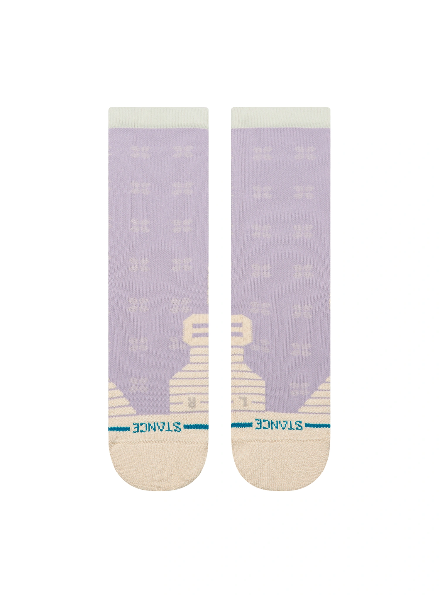 Socken Damen Stance Latta Mid Crew - lilac