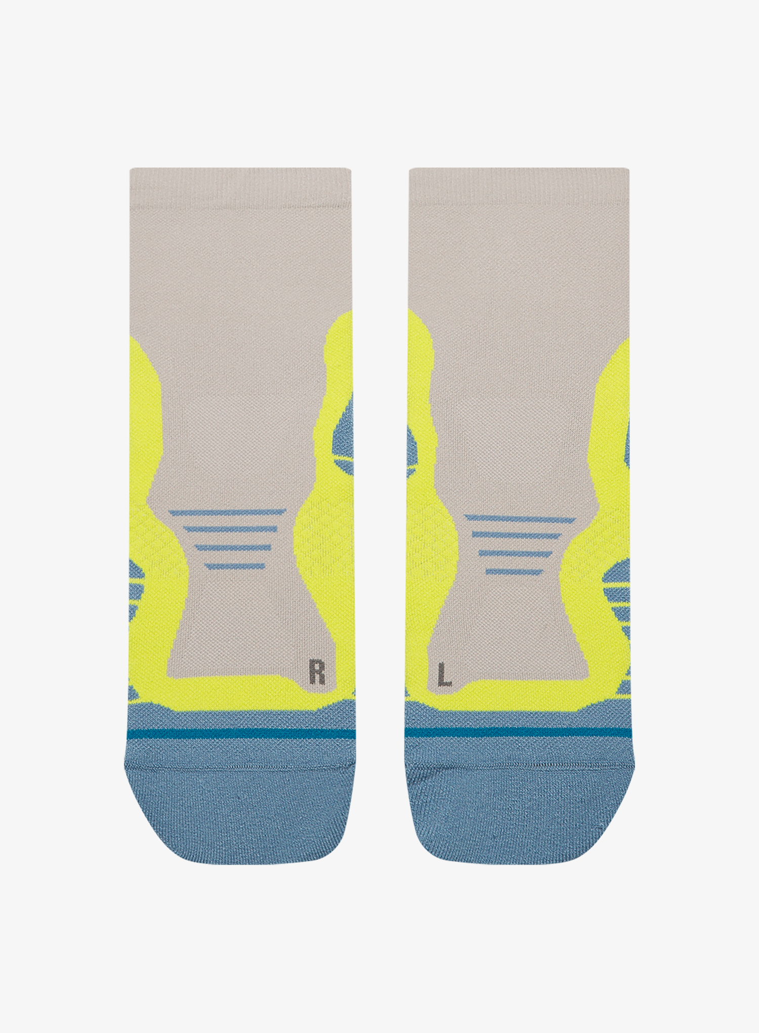 Socken Damen Stance Pace Light Quarter - lime
