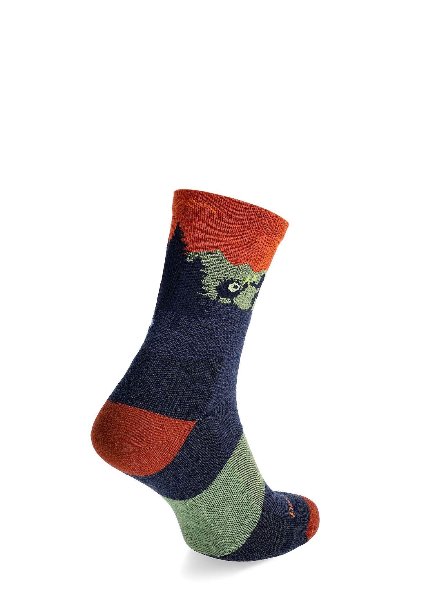 Socken Darn Tough Close Encounters Micro Crew Midweight with Cushion - eclipse