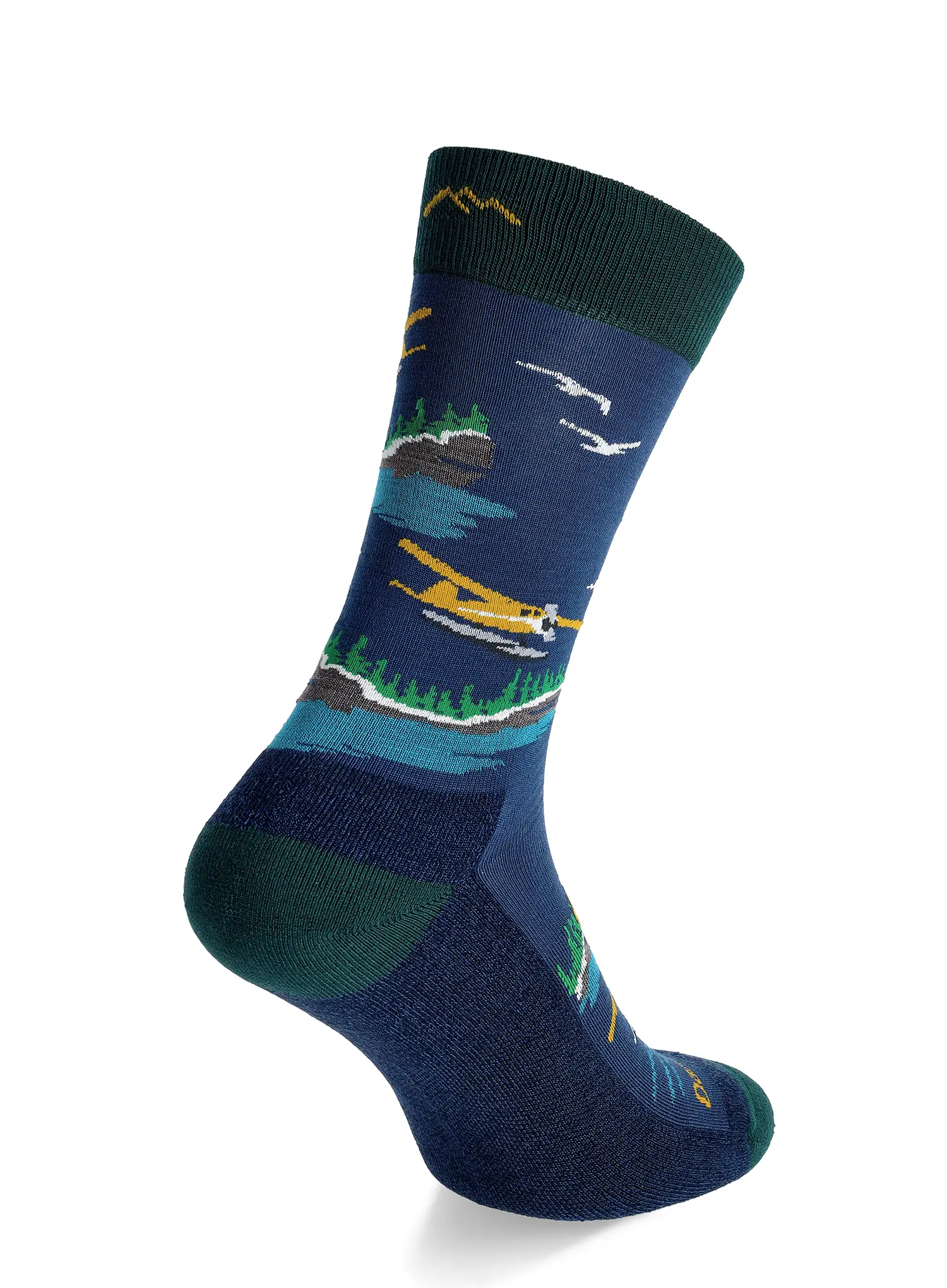 Socken Darn Tough Float Boat Crew Lightweight with Cushion - midnight