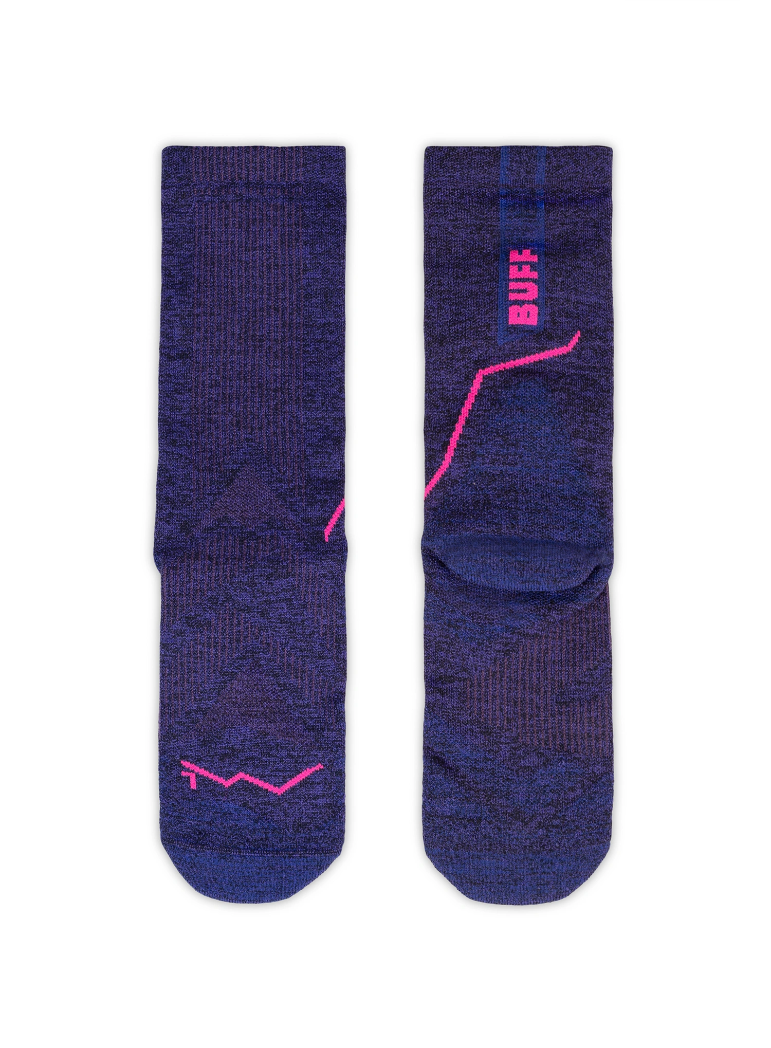 Laufsocken Buff Dryflx Crew Sock DC - ultramarine