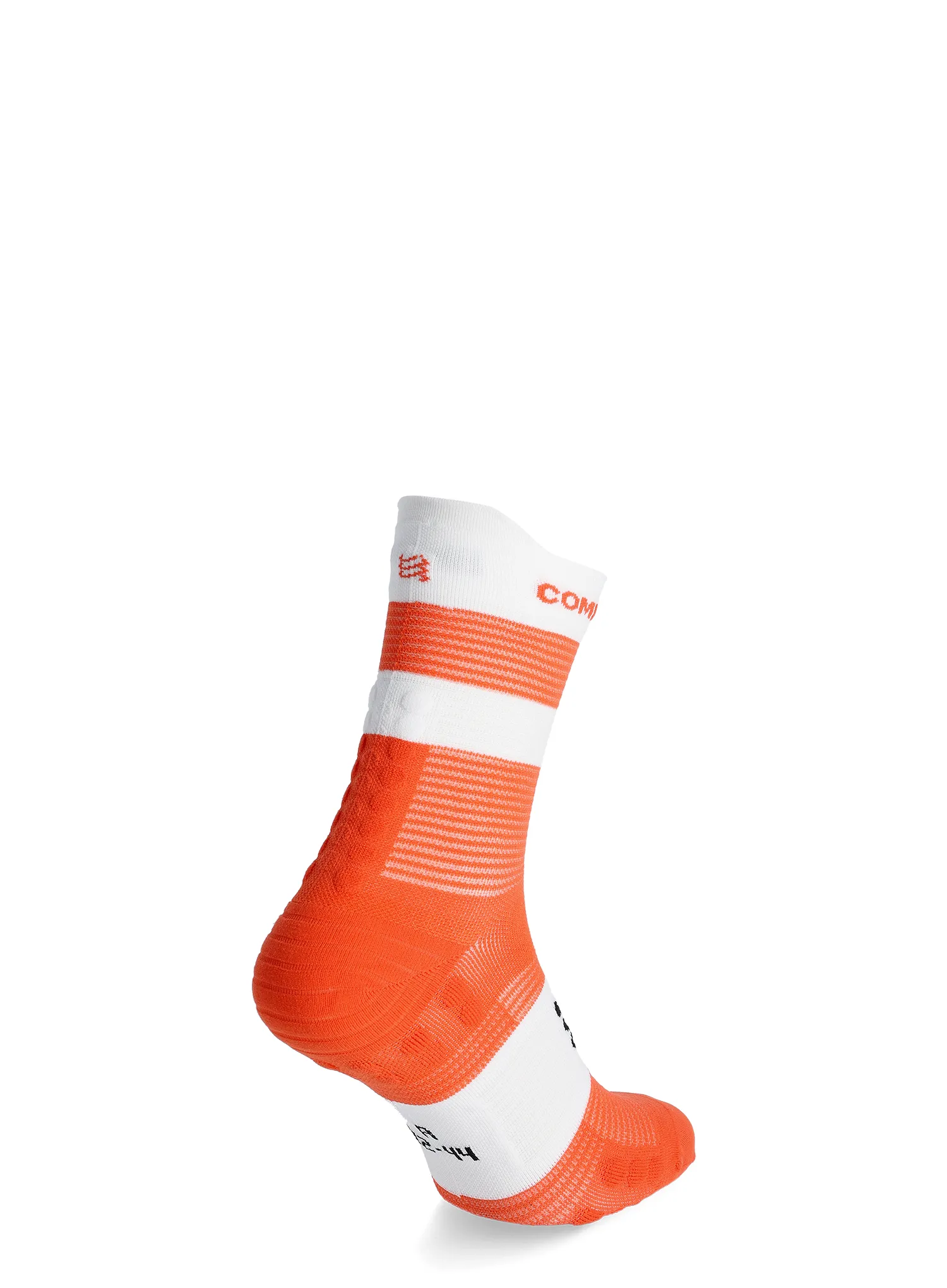 Laufsocken Compressport Pro Racing Socks v4.0 Run High - tigerlily/white