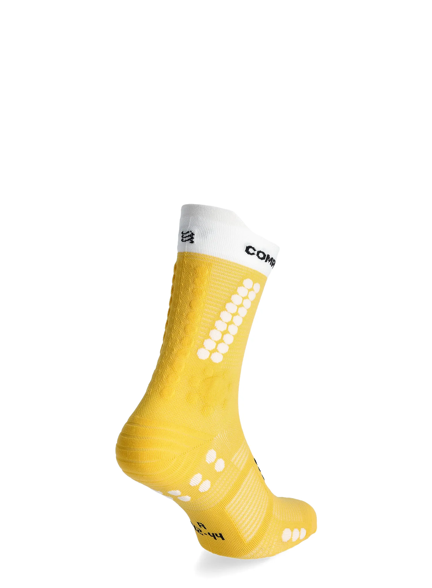Laufsocken Compressport Pro Racing Socks v4.0 Trail - lemon/white