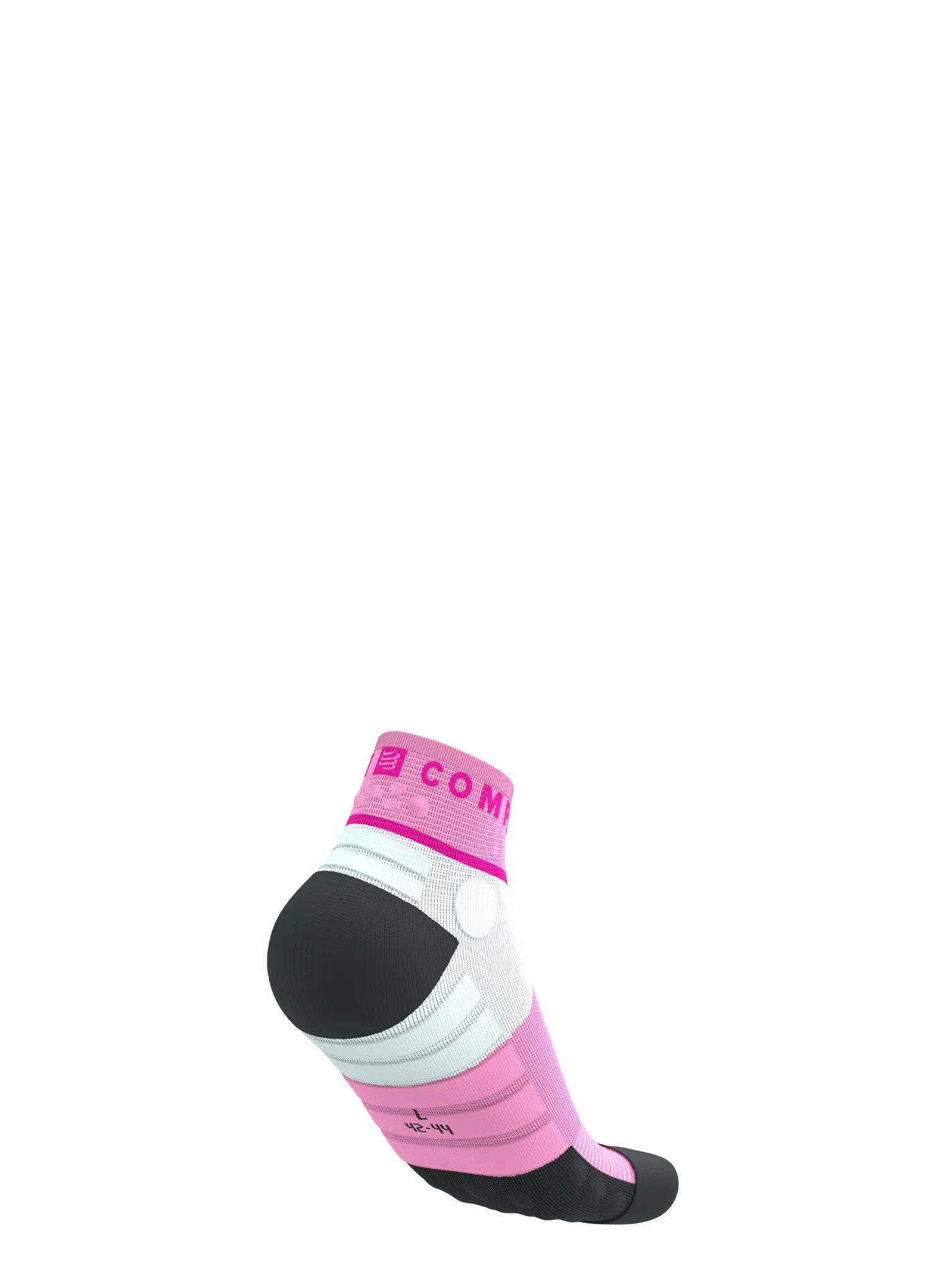 Laufsocken Compressport Ultra Trail Socks v2.0 Low - begonia/neon pink