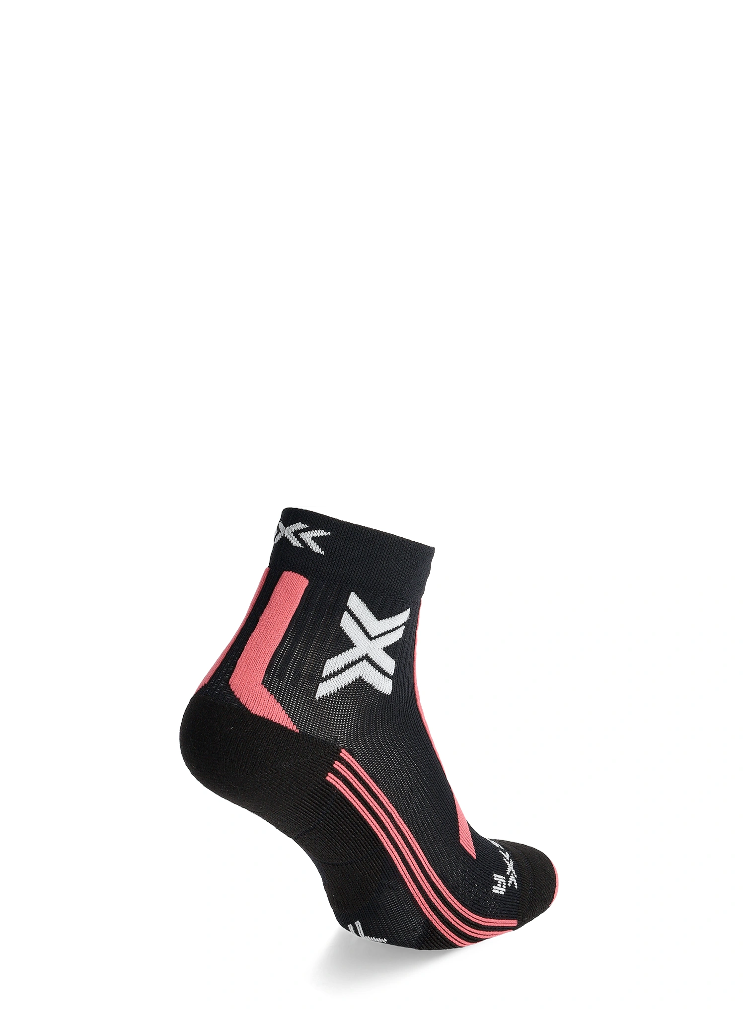 Laufsocken Damen X-Socks Trail Run Discover Ankle - x black/dusty rose