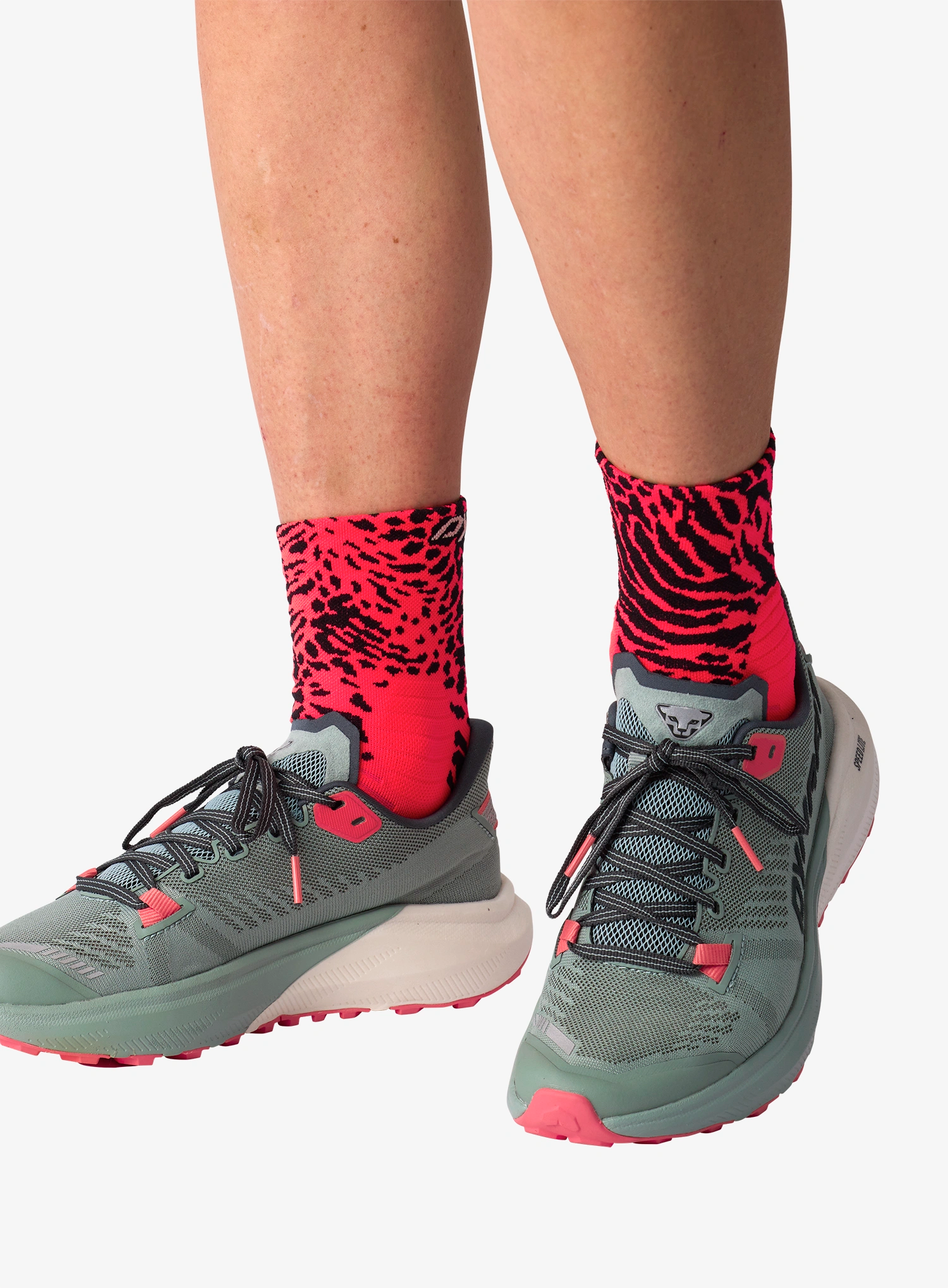 Laufsocken Dynafit Run Wild Mid Socks - ultra coral