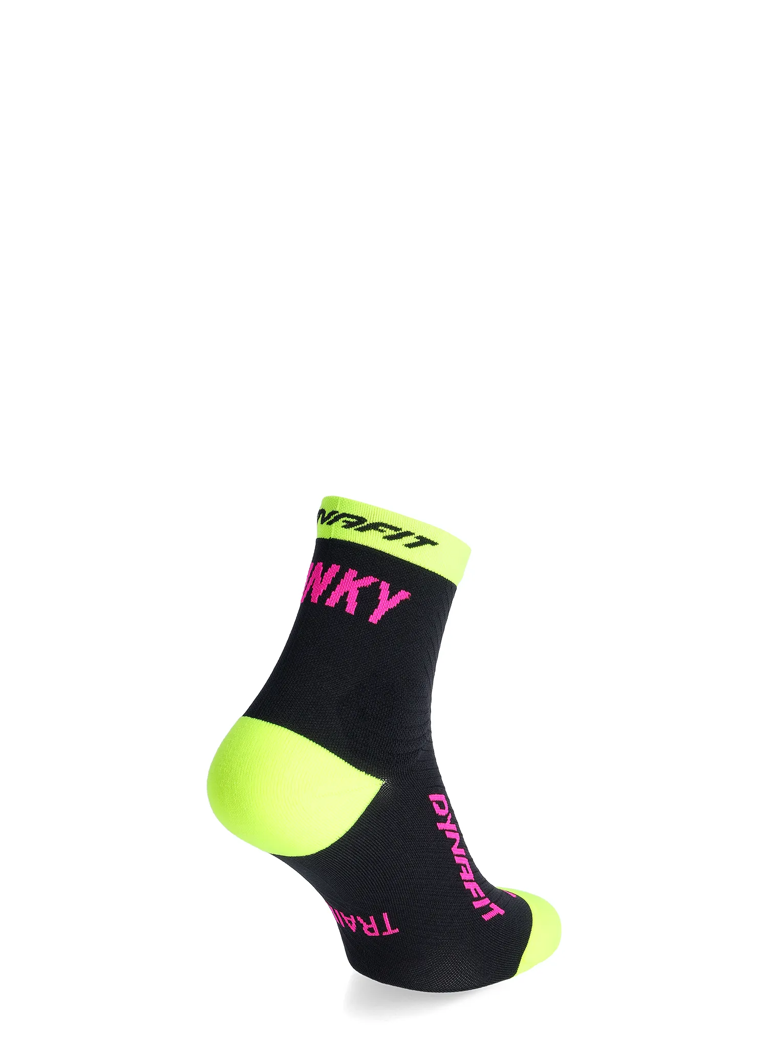 Laufsocken Dynafit Trail Mid Socks - black out/ultra yellow
